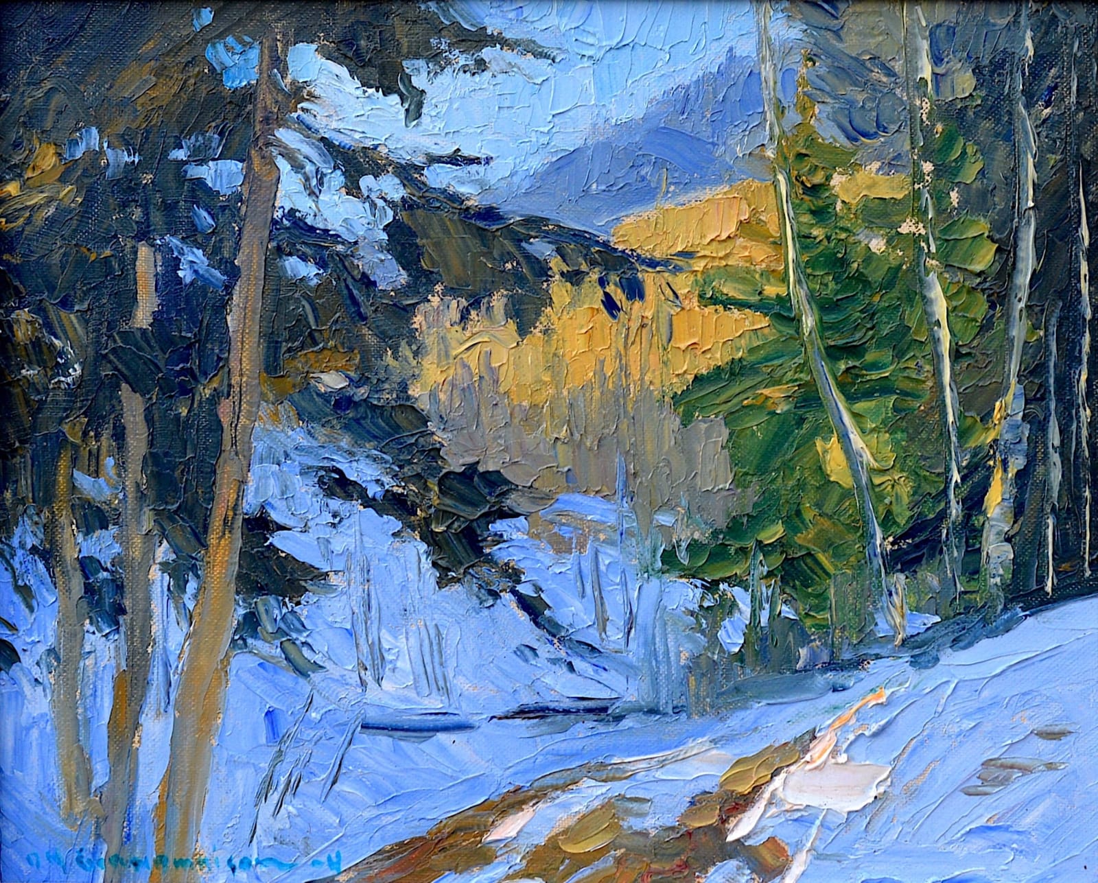 O.N. Grandmaison, Winter Afternoon