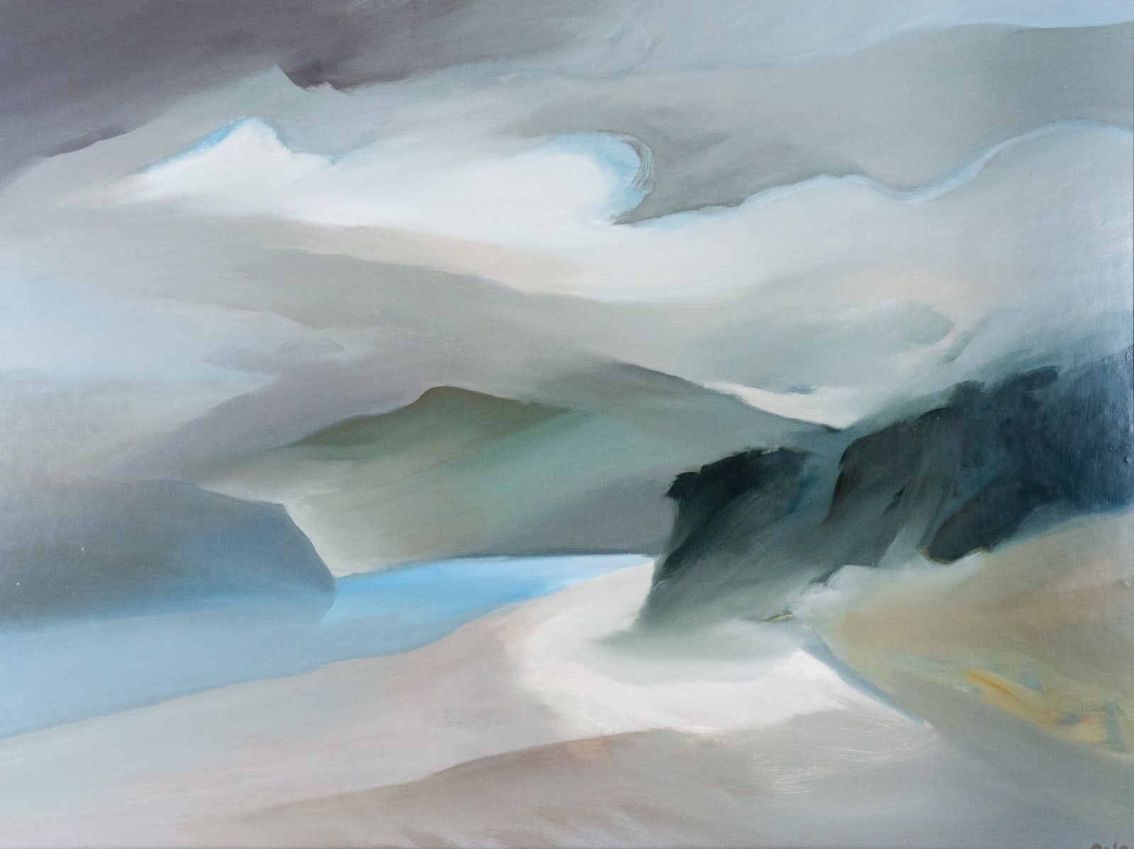 Toni Onley, Hornby Island, 1982