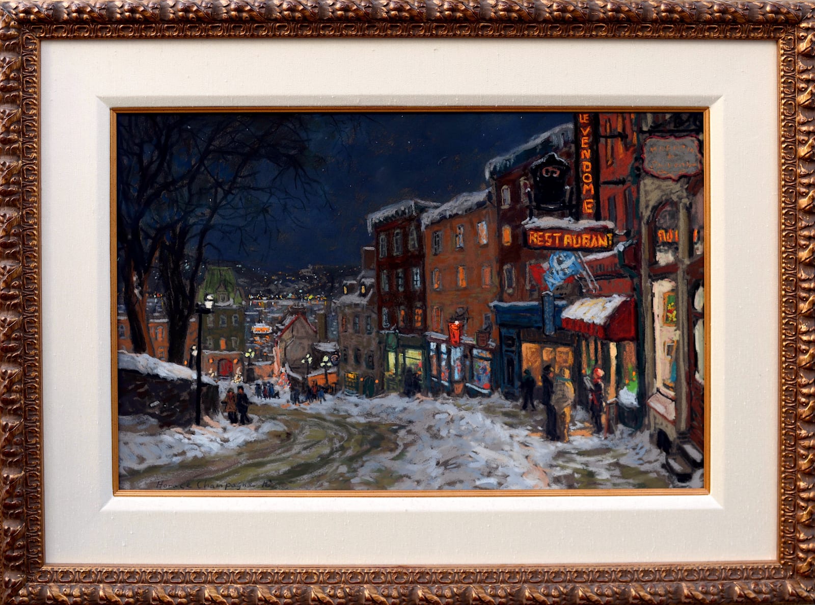 Horace Champagne, Winding Down, Coté de la Montagne, Old Quebec, 2008