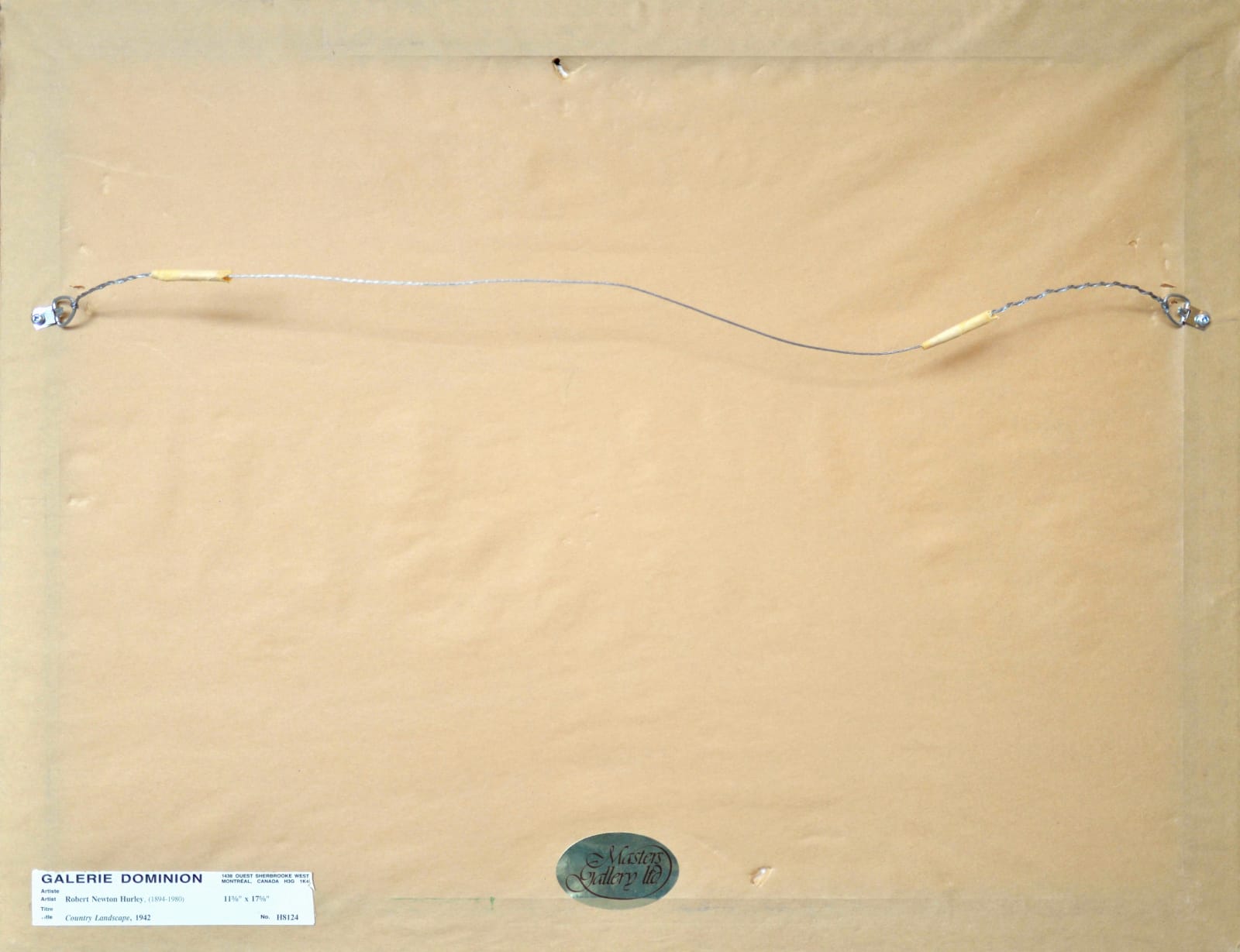 Robert Hurley, Country Landscape, 1942