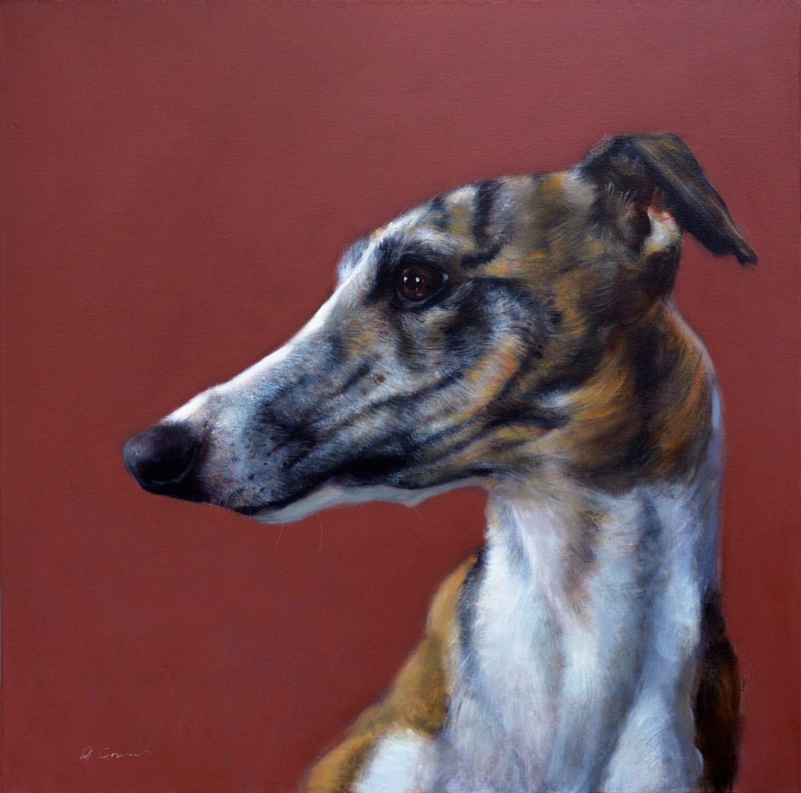 Michael Corner, Untitled - Whippet I, 2025