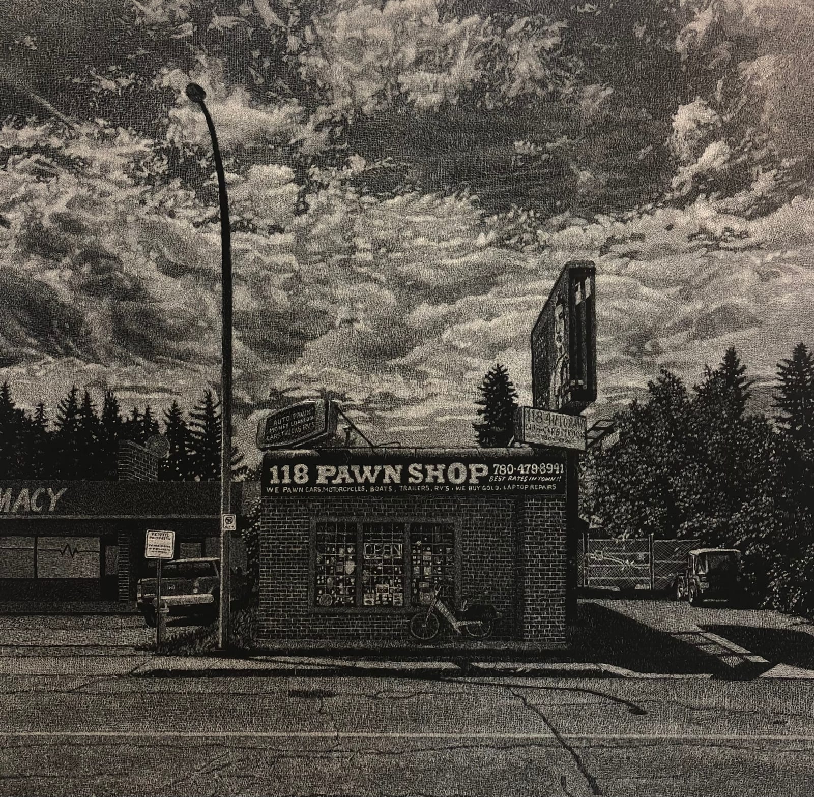 Allan Thomas, Pawn Shop, 2024