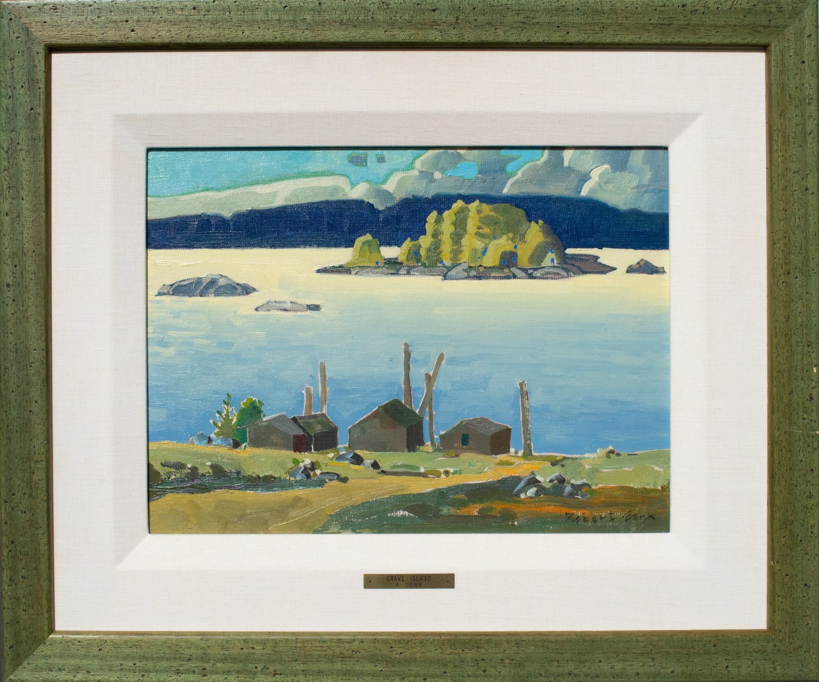 Robert Genn, Grave Island