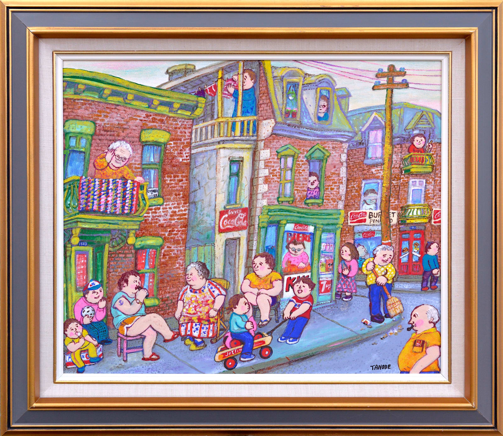 Miyuki Tanobe, Vie de Quartier, Montreal, 1980