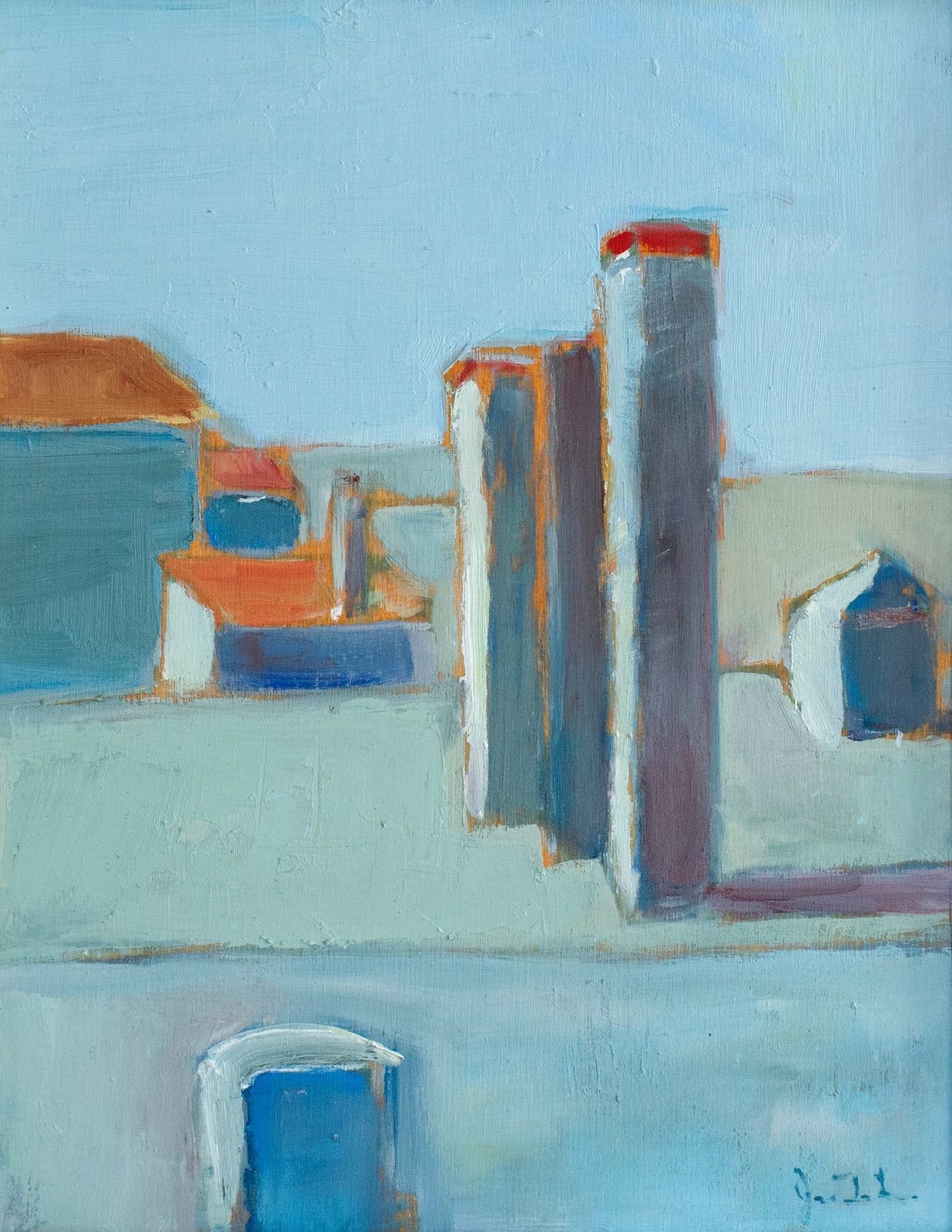 John G. Lennard, View From the Roof