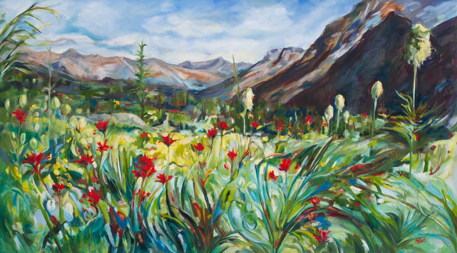 Michelle Austen, Hippies on a Stick, 2023