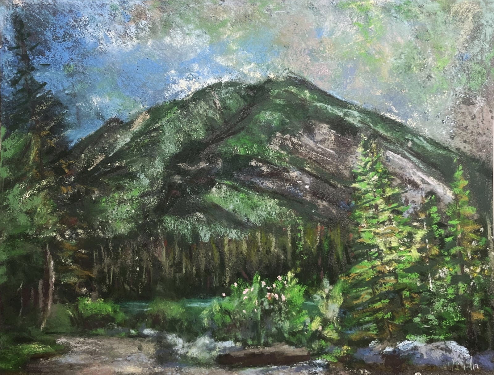 Michael Corner, Sulphur Mountain no. 2, 2019