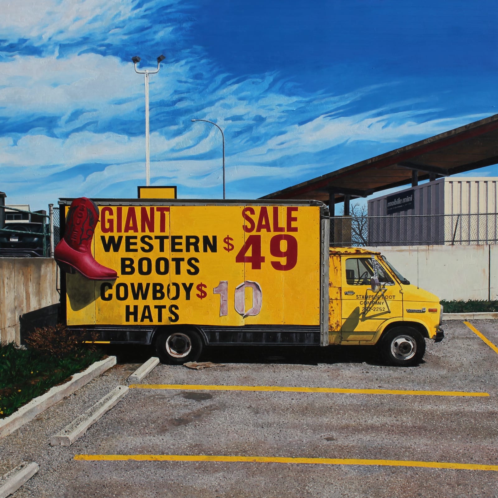 Allan Thomas, Giant Western Boots, 2024