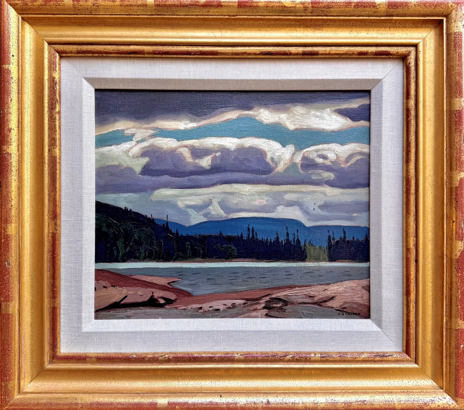 Alfred Joseph Casson, Lake of Two Rivers, Algonquin Park, 1943