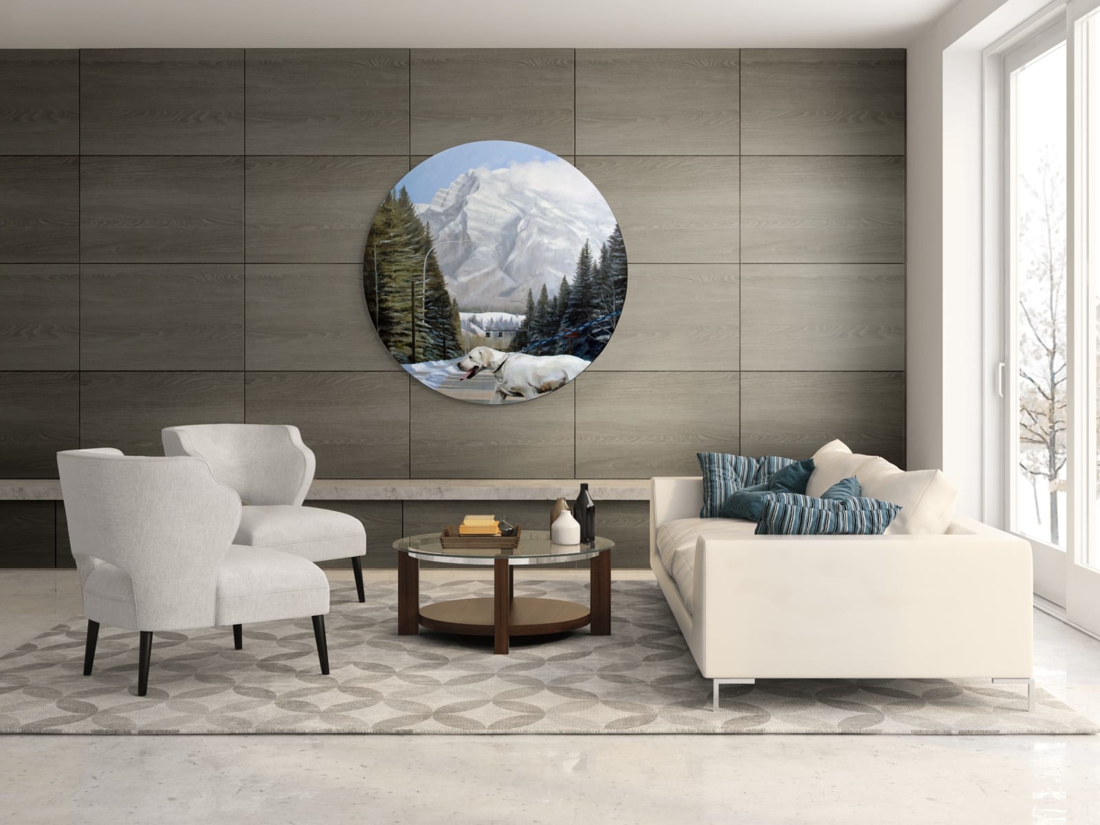 Pascale Ouellet, Something in the Way 7 (Larch and Fairholme in Canmore), 2021