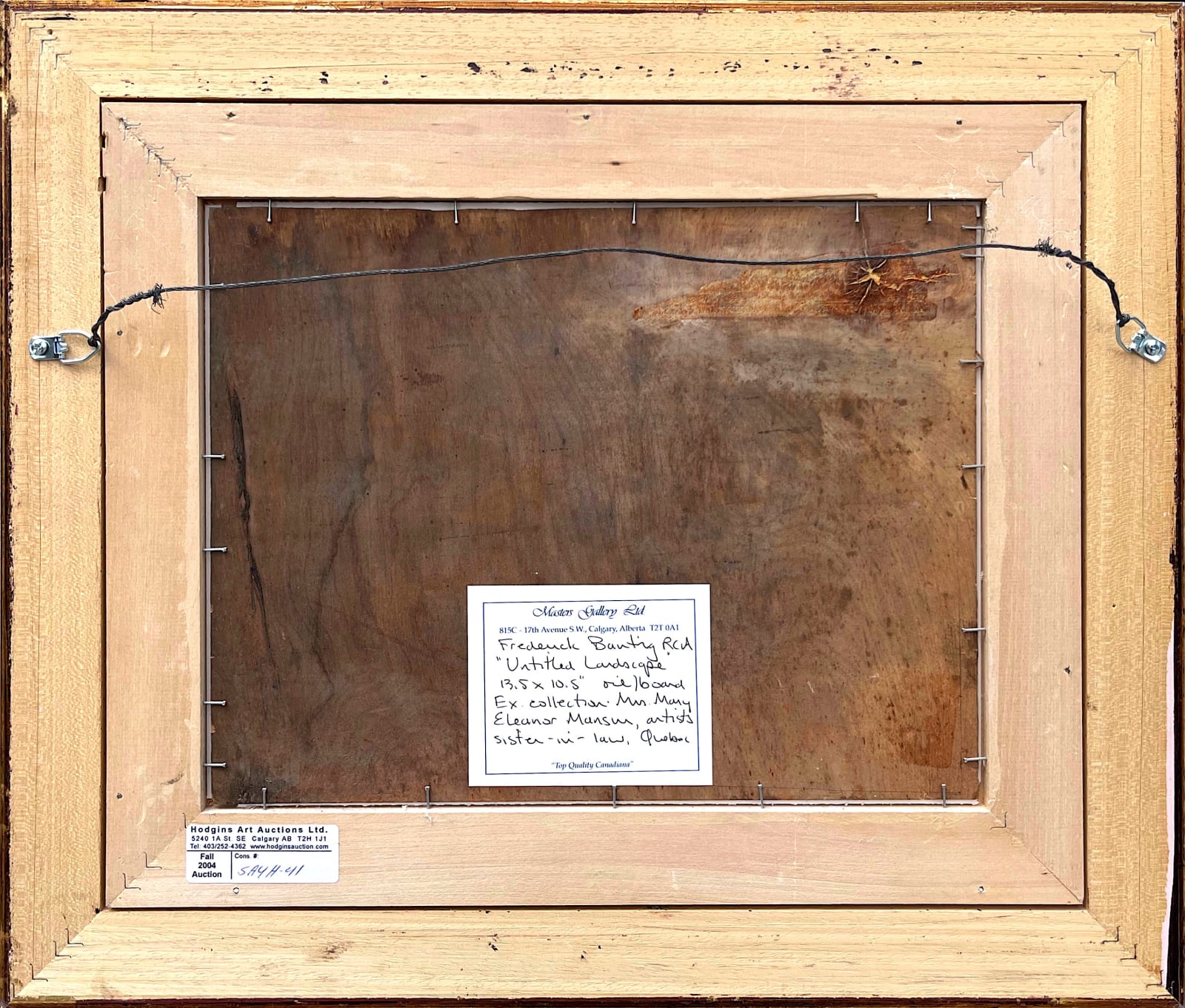 Frederick Grant Banting, Untitled Landscape