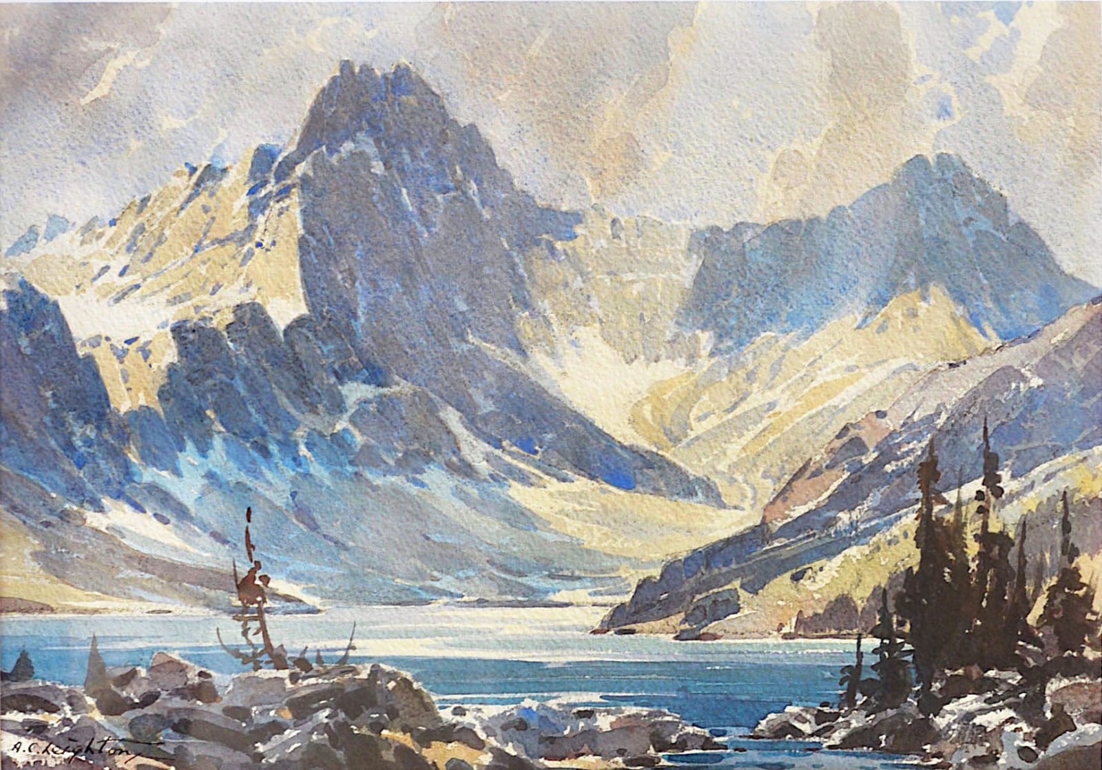 Alfred Leighton, Lake McArthur