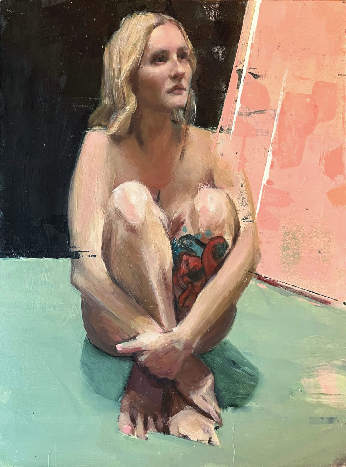 Michael Corner, Sitting Woman, 2021
