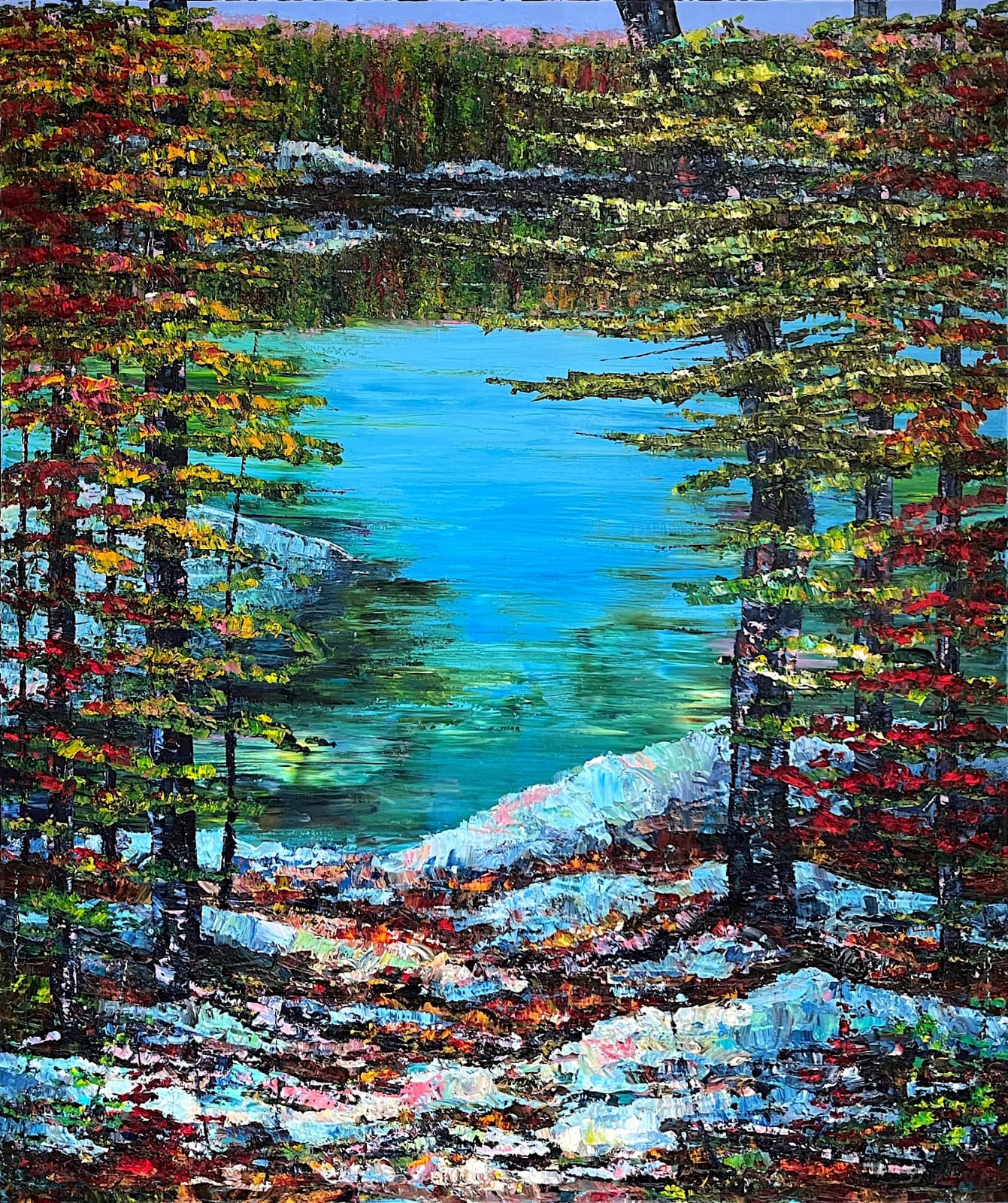 John Barkley, Blue Path In #4, 2012