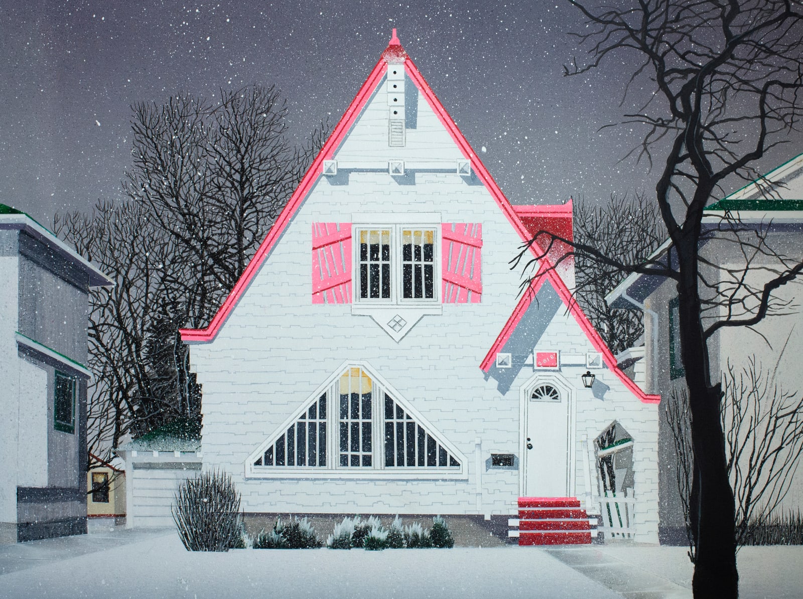 David Thauberger, Dolls House in Winter, 2024