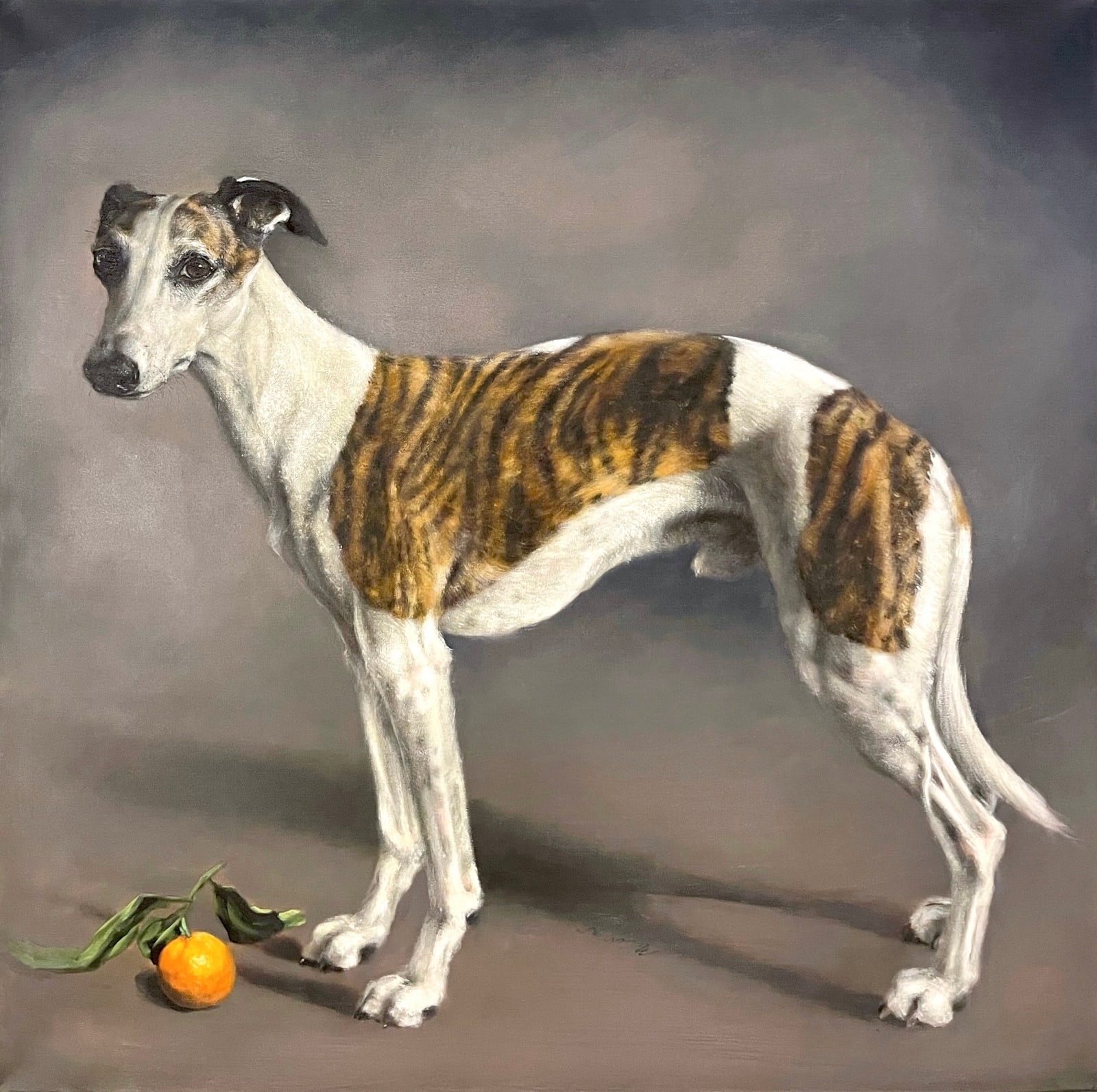 Michael Corner, Bertram with Orange, 2025