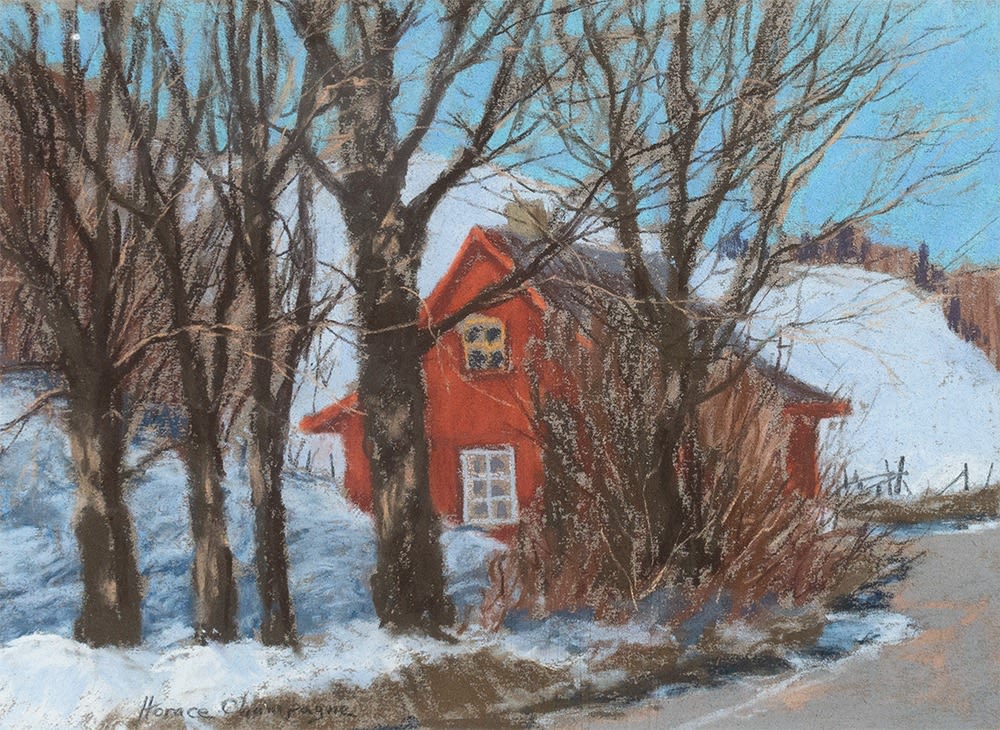 Horace Champagne, Maple Trees, St. Joachim, Quebec, 1982