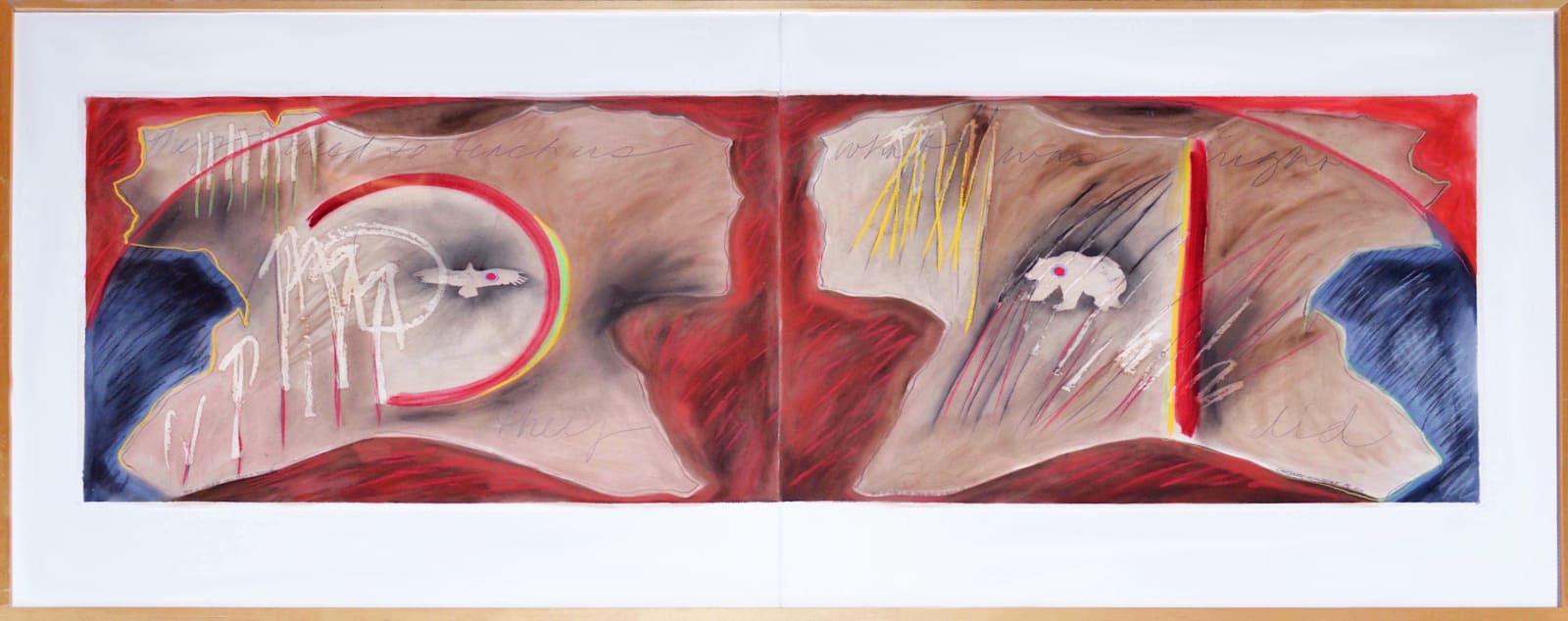 Joane Cardinal-Schubert, They Tried to Teach Us What Was Right, 1986