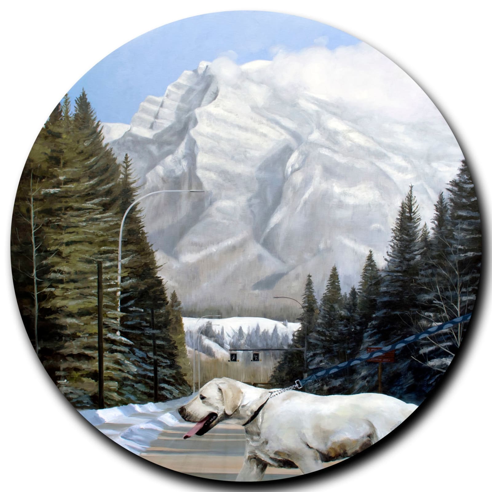 Pascale Ouellet, Something in the Way 7 (Larch and Fairholme in Canmore), 2021