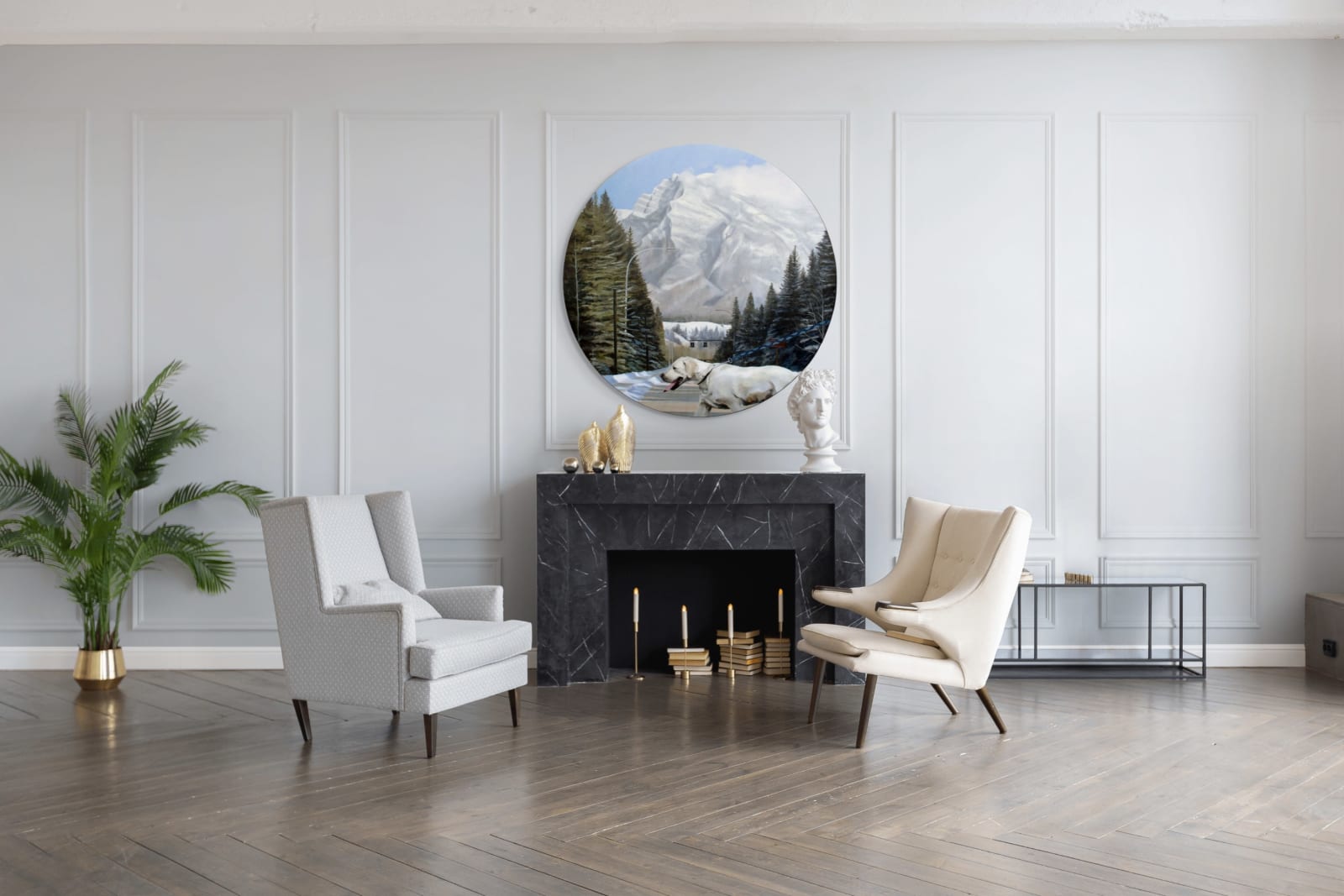 Pascale Ouellet, Something in the Way 7 (Larch and Fairholme in Canmore), 2021