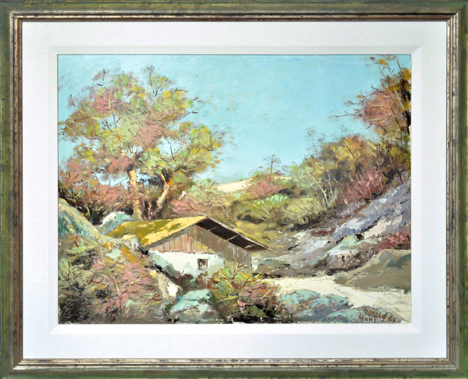 Hans Herold, Landscape with Cabin