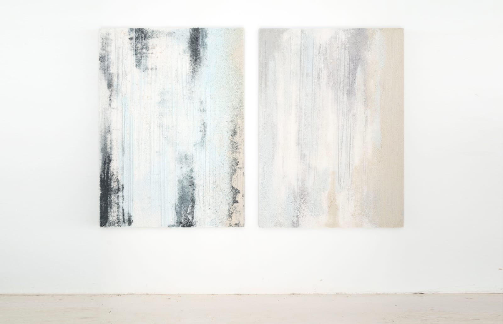 Fernando Mastrangelo, Sand + Salt Diptych