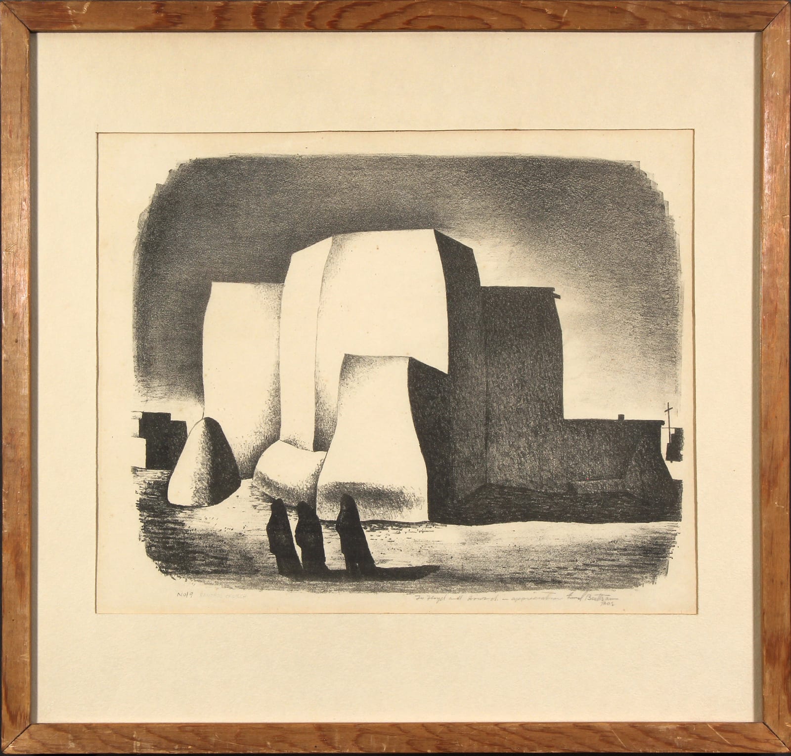 Emil Bisttram, No. 19 Ranchos Church, n.d.