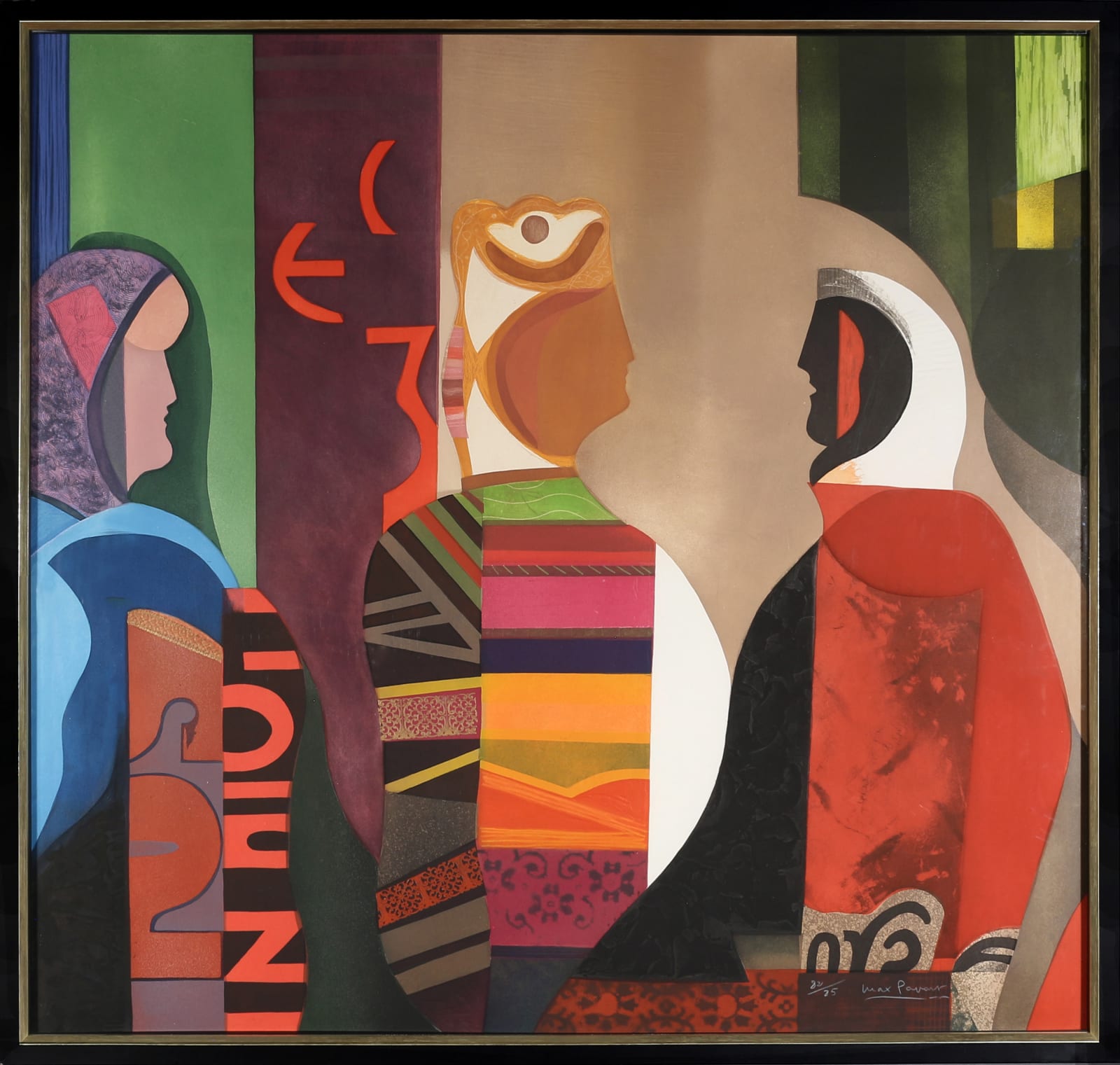 Max Papart, Les Femmes D'Alger, 1989