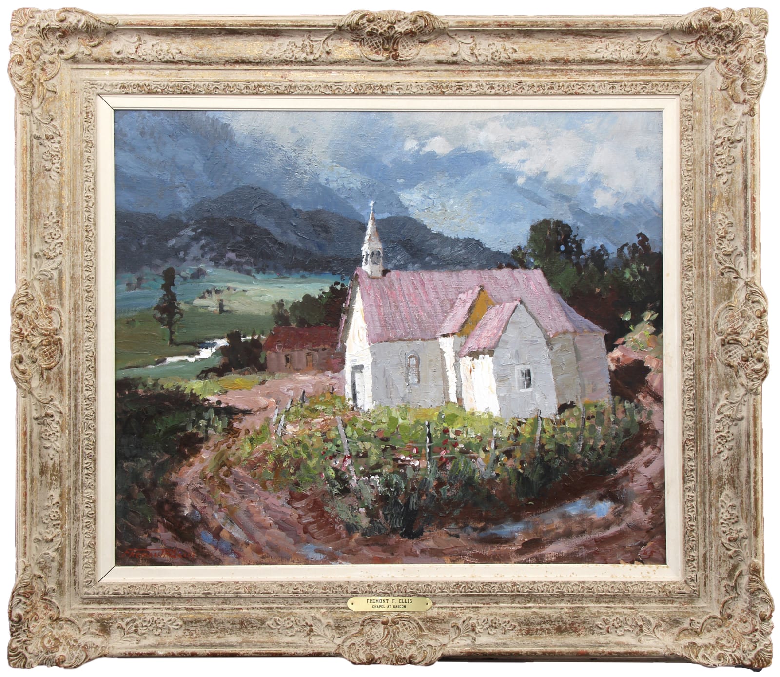 Fremont Ellis, Chapel at Gascon, 1965