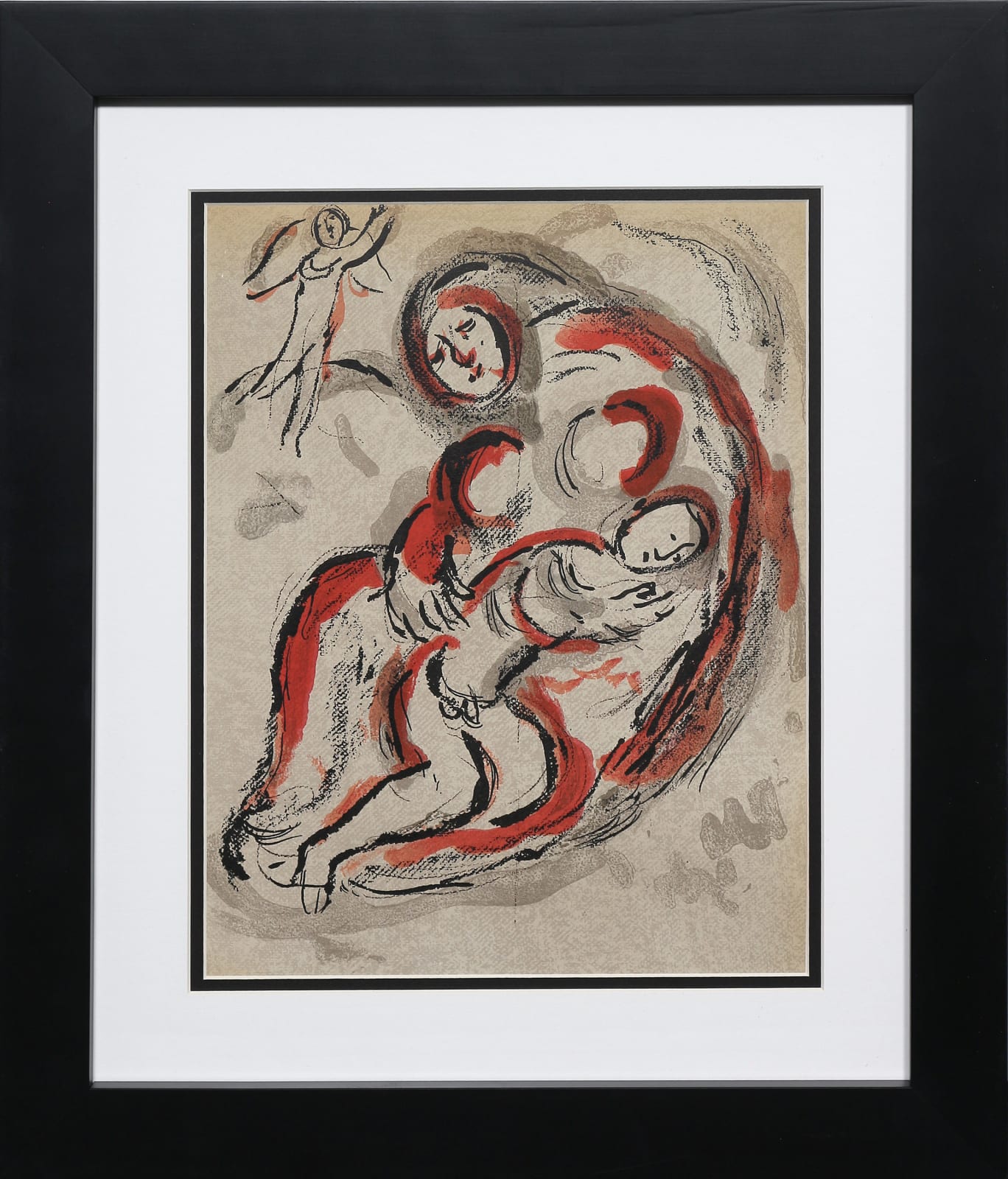 Marc Chagall, Agar dans le Desert, 1960