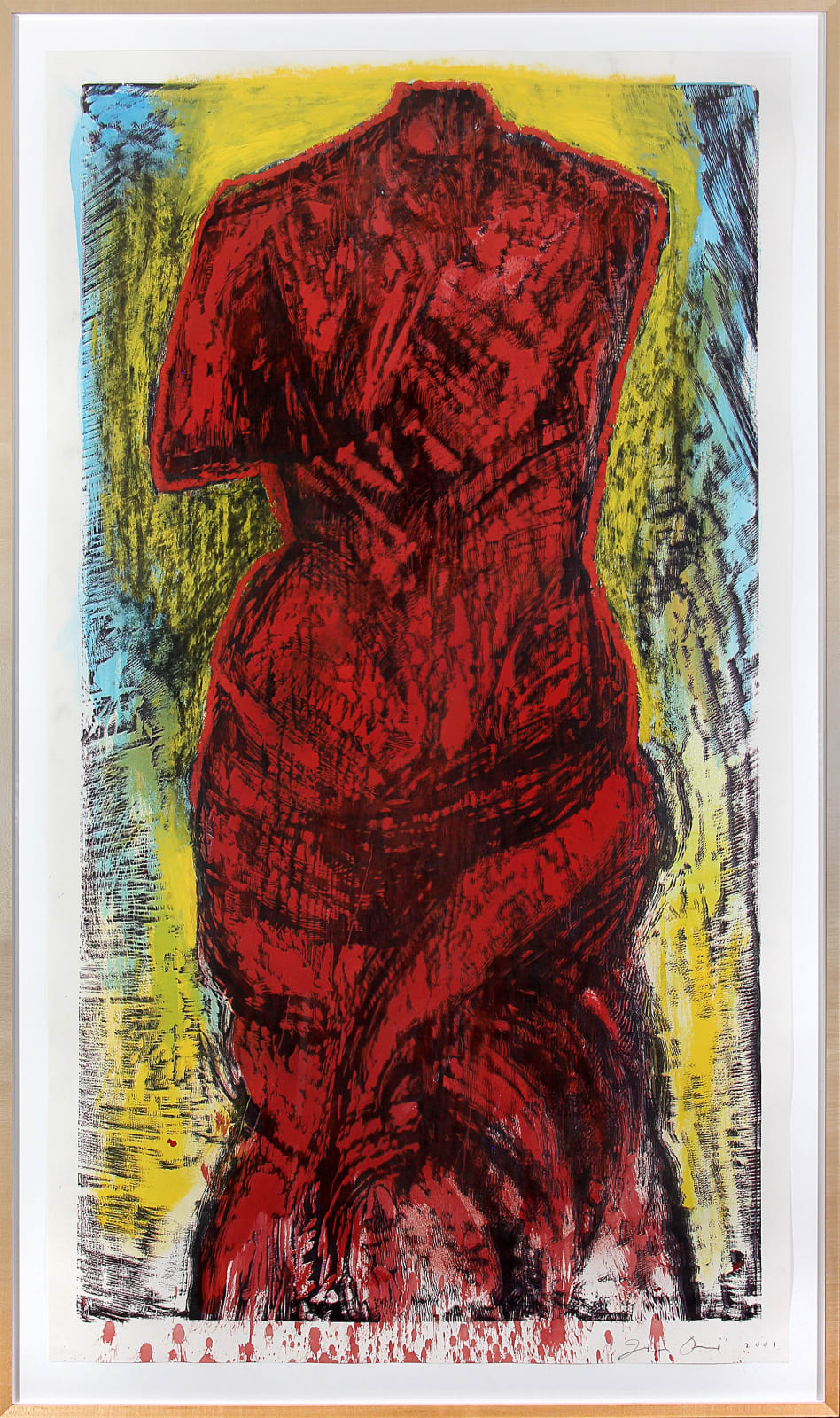 Jim Dine, Singing and Printing, 2001