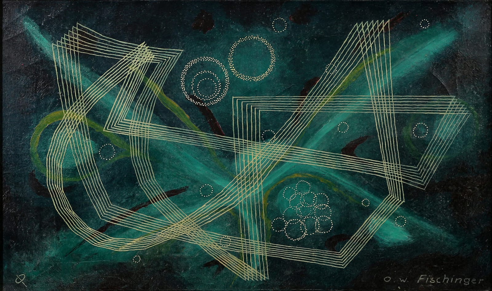 Oskar Fischinger, Untitled (Spheres), ca. 1960's