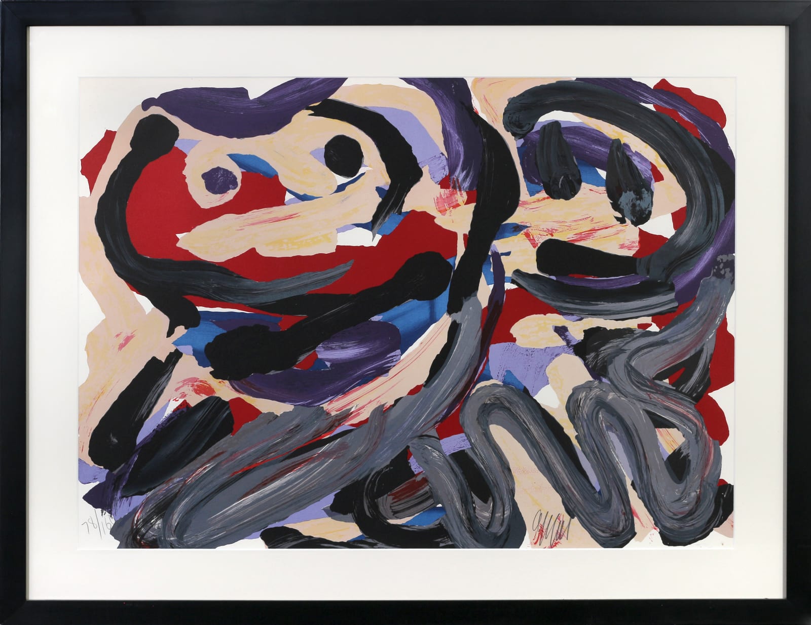 Karel Appel, Untitled (Abstract), n.d.