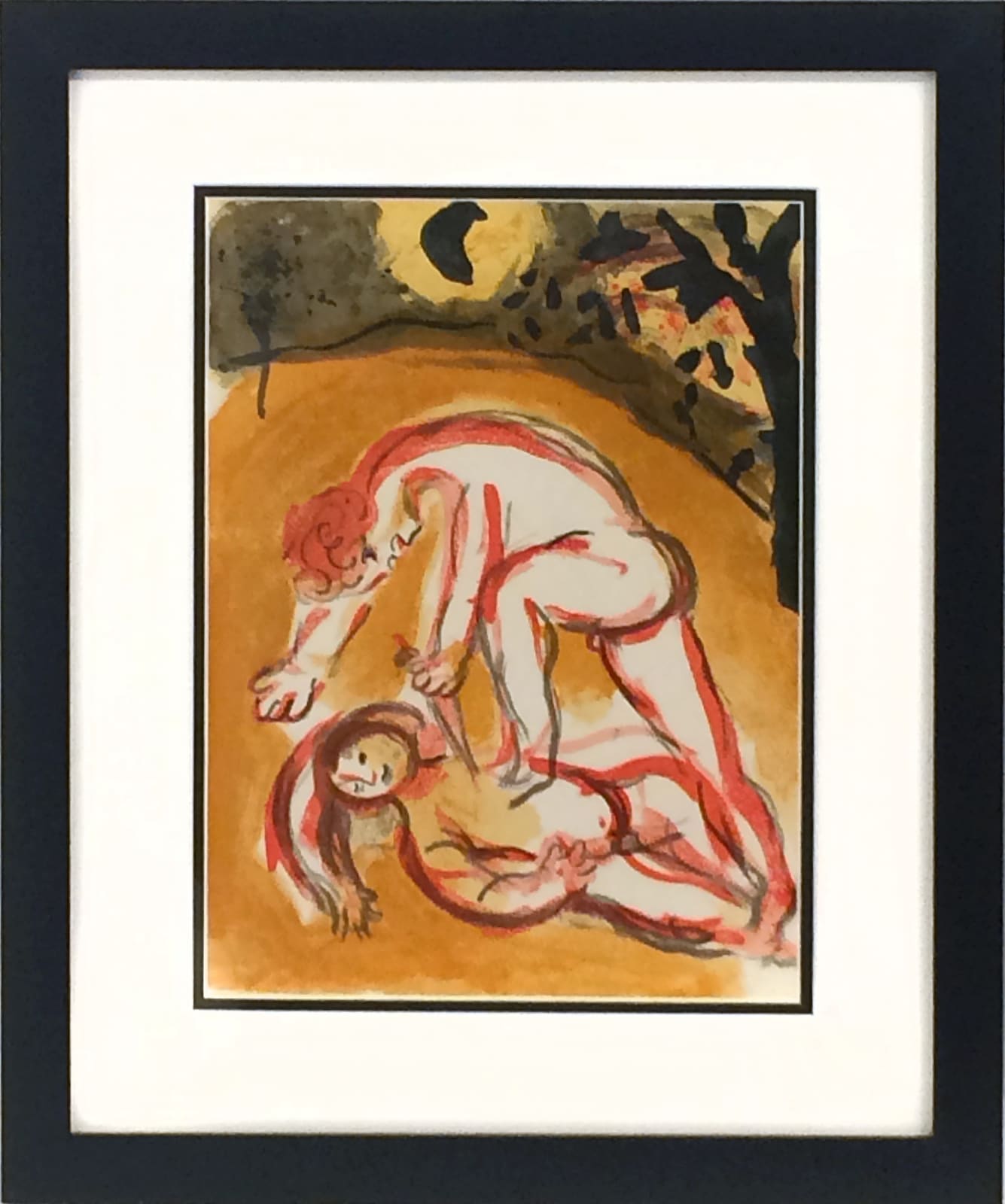 Marc Chagall, Caïn et Abel, 1960