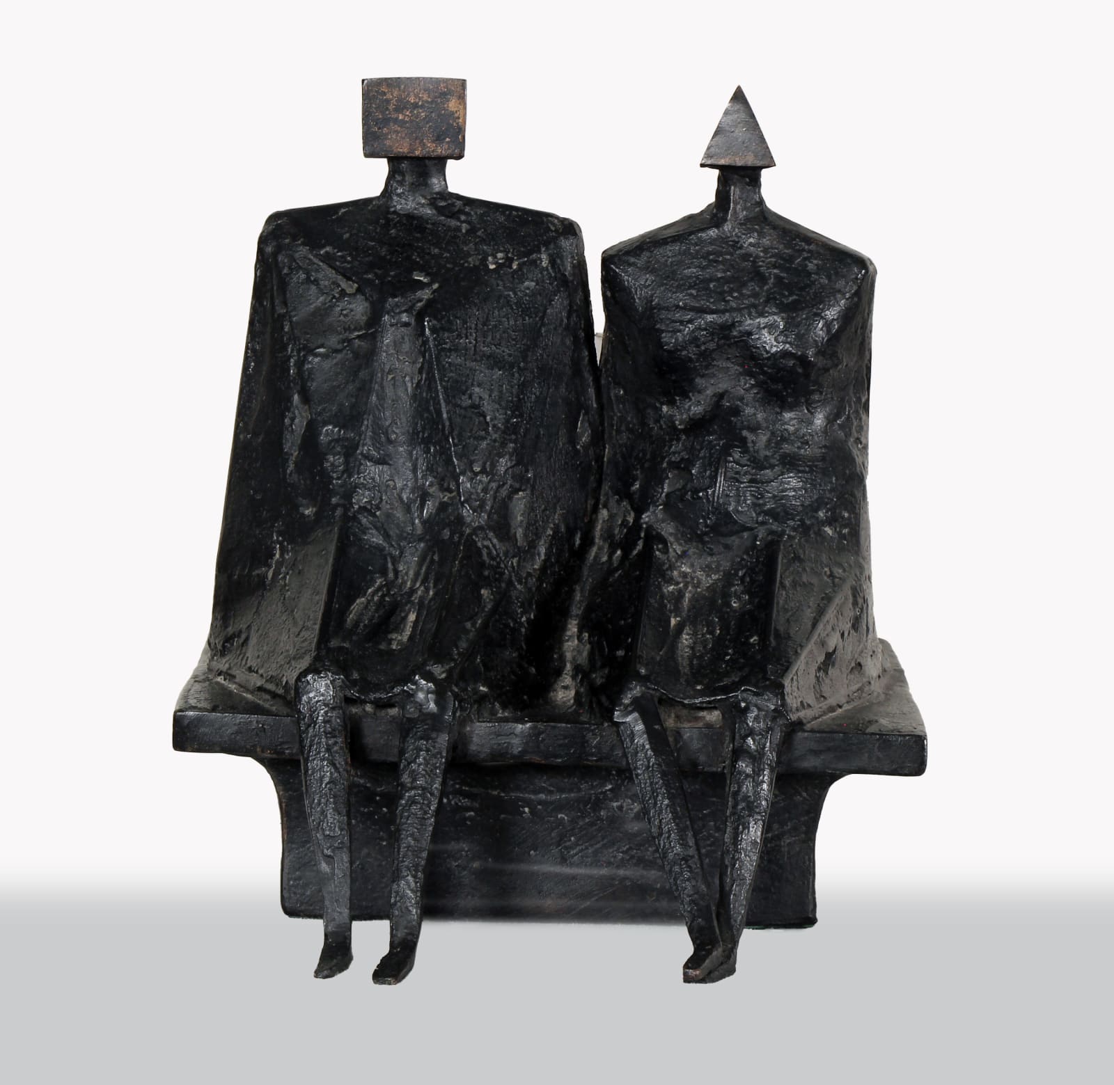 Lynn Chadwick, Untitled (Sitting Couple), 1986/88