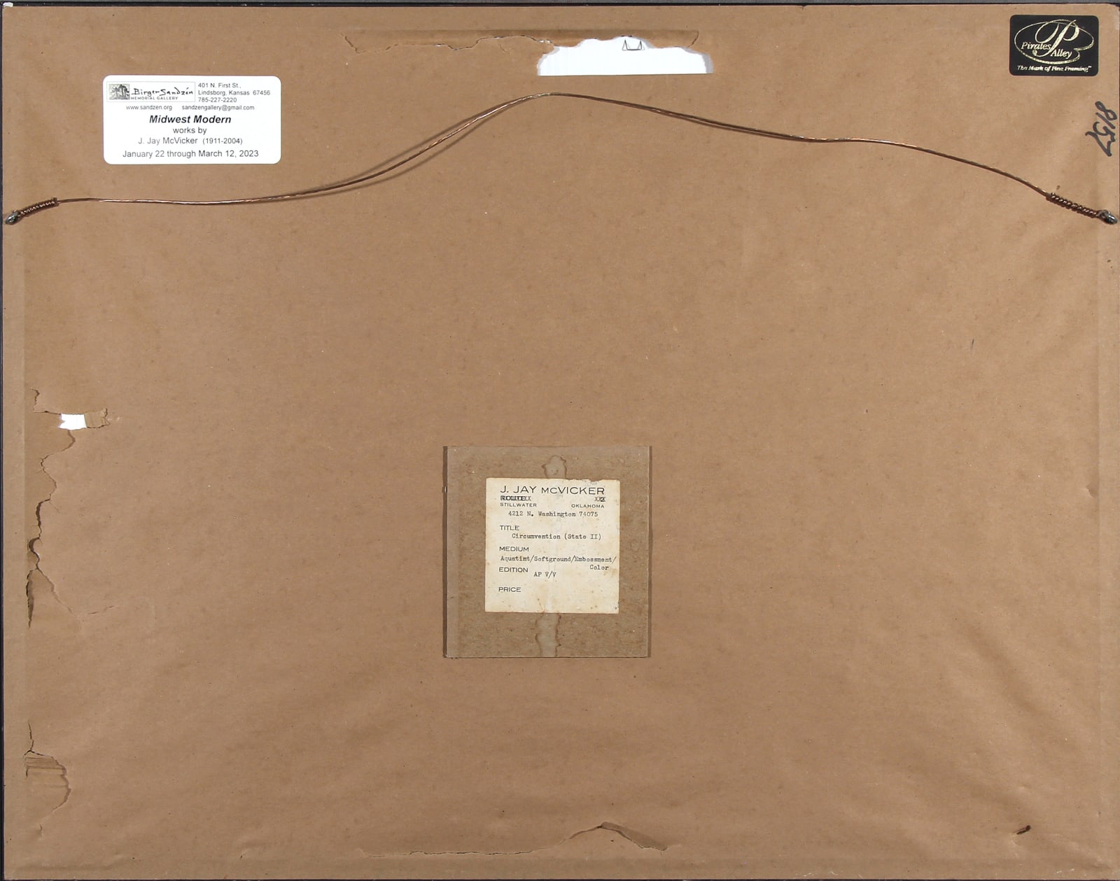 J. Jay McVicker, Circumvention (State II), 1982