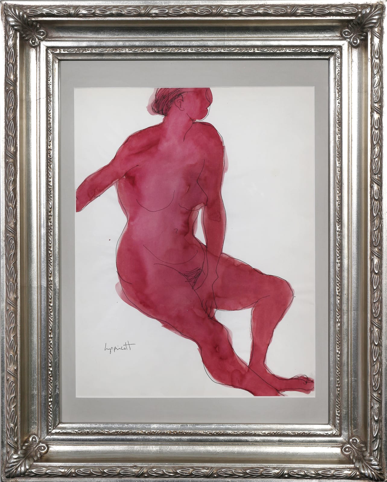 Janet Lippincott, Untitled (Red Nude), n.d.