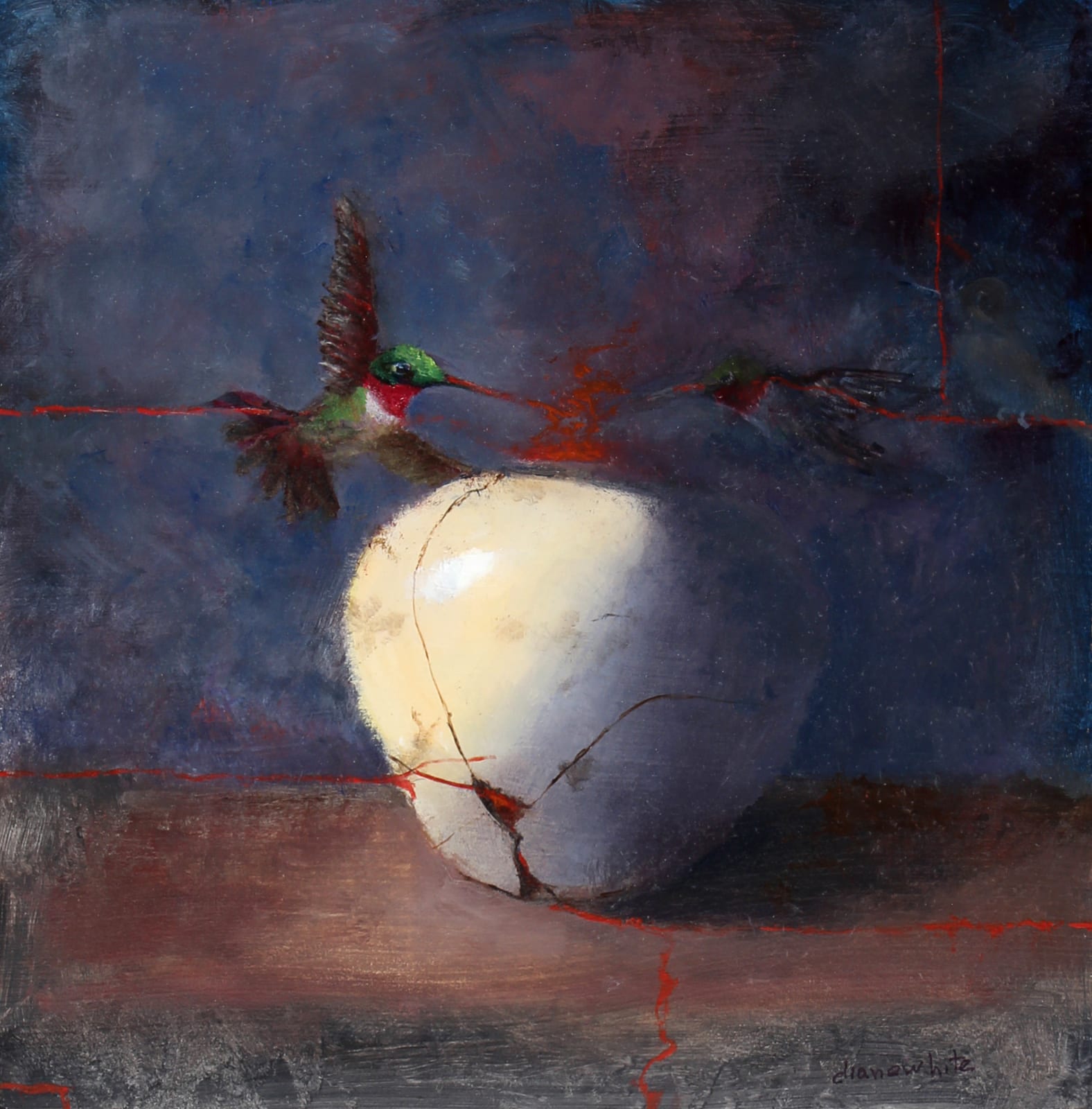 Diane White, Red Attraction, 2023