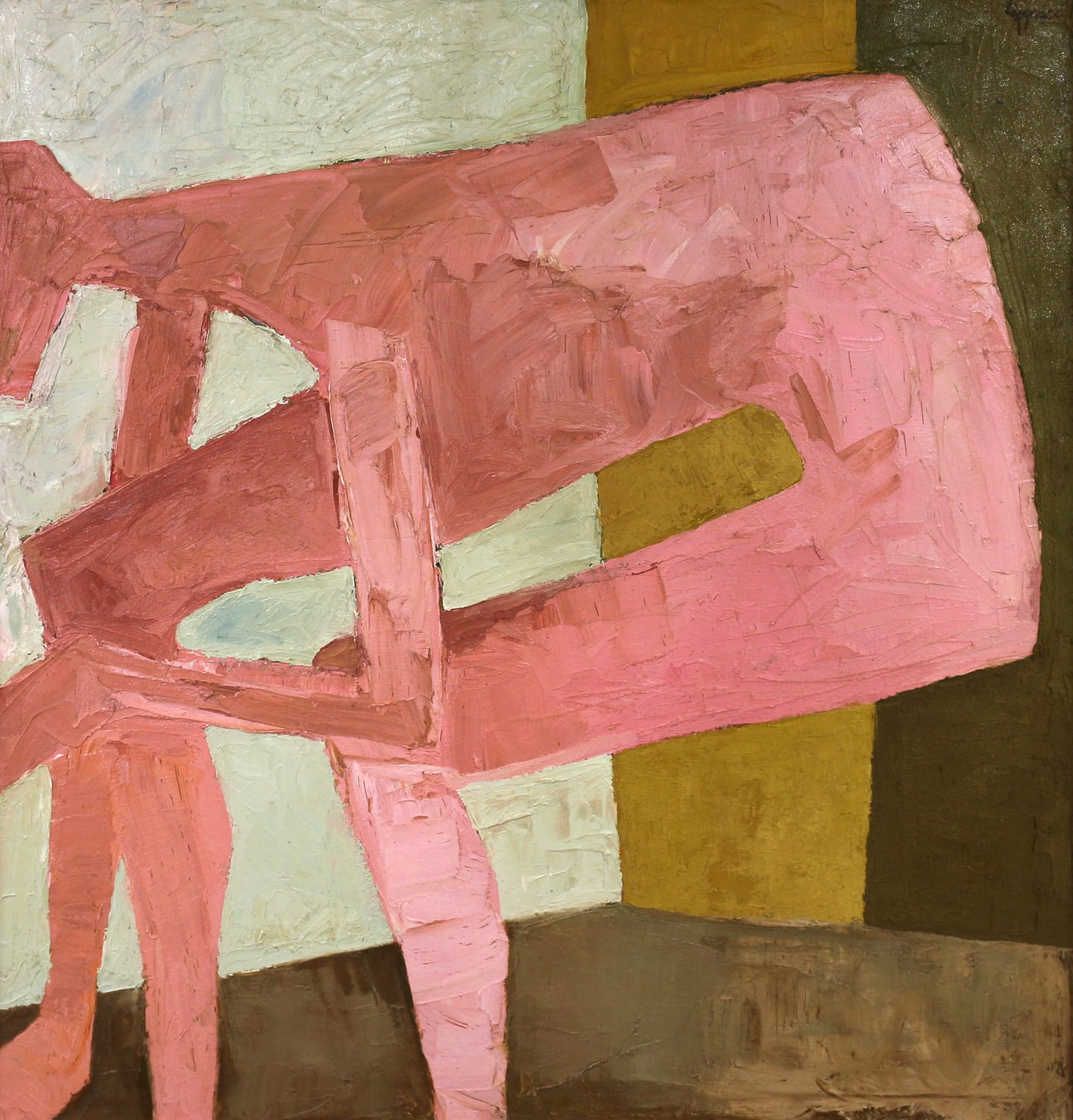 Janet Lippincott, Woman Picking Up a Pin, n.d.