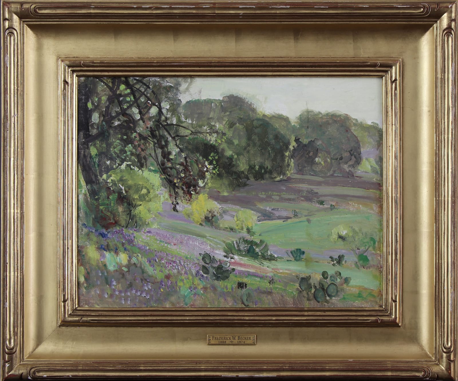 Frederick William Becker, Lavender Meadow, n.d.