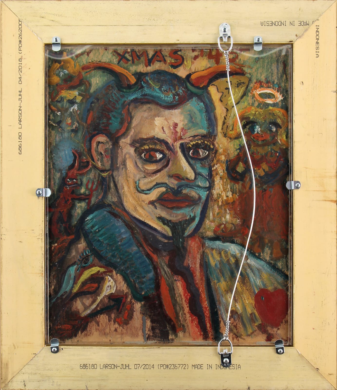 Alfred Morang, Untitlled (NM Scene), Verso (Self-Portrait), n.d.