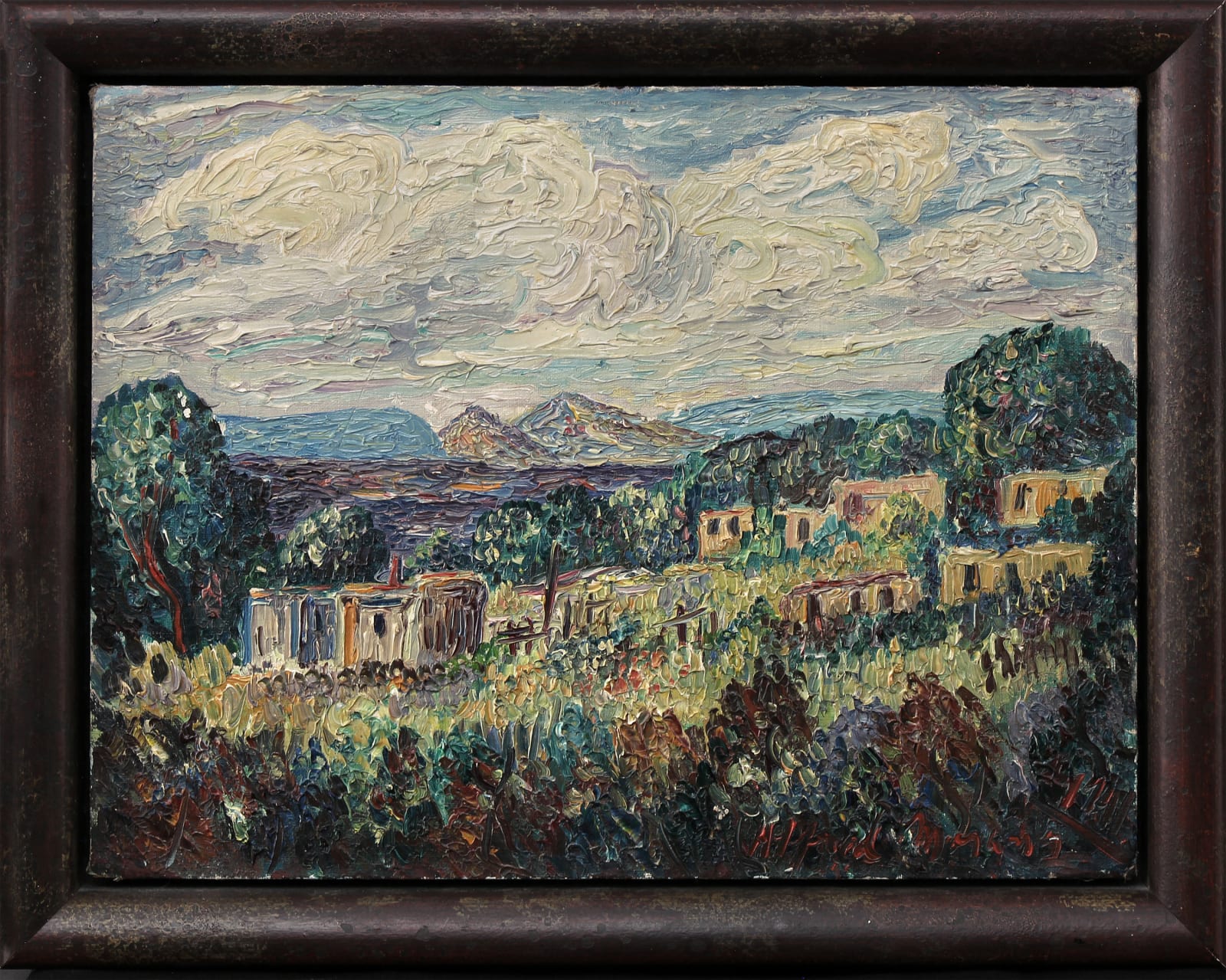 Alfred Morang, Untitled (Santa Fe Landscape), 1941