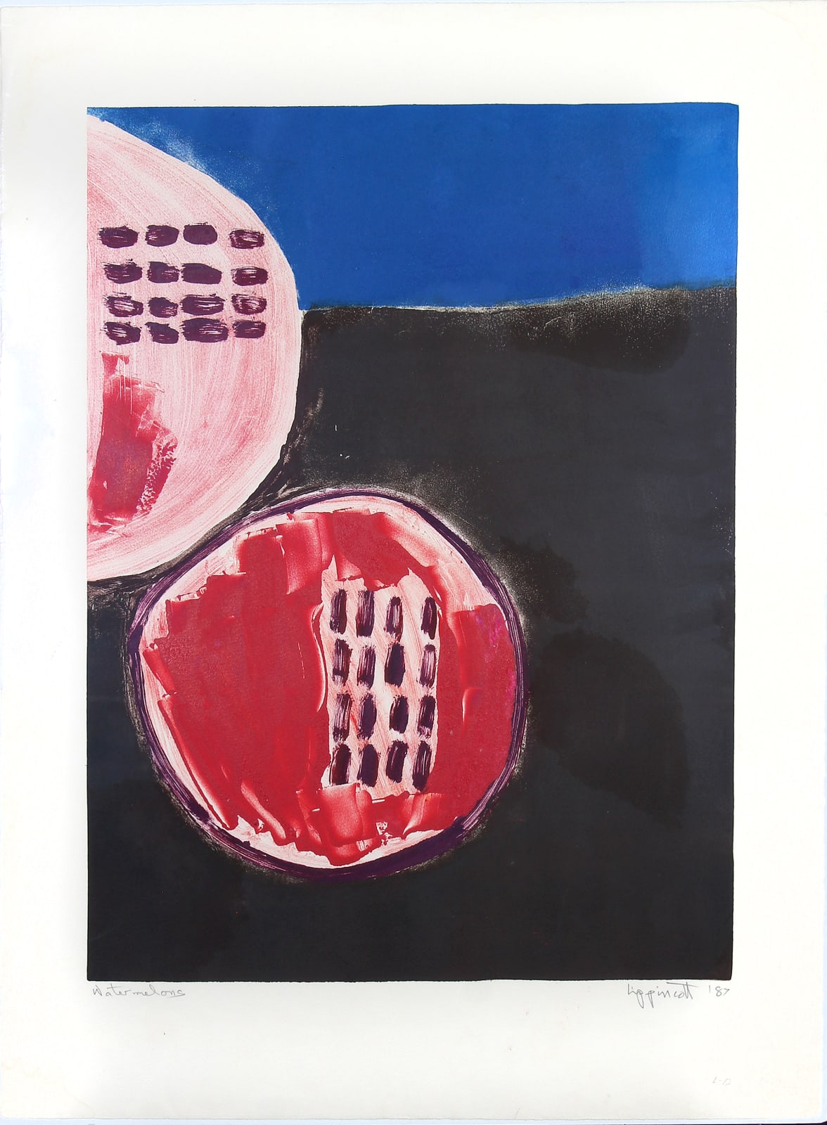 Janet Lippincott, Watermelons, 1987