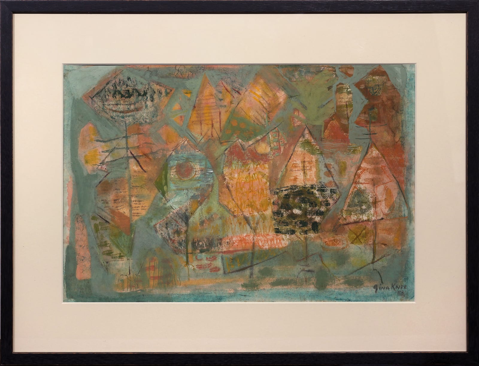 Gina Knee, Untitled (Abstract), 1953