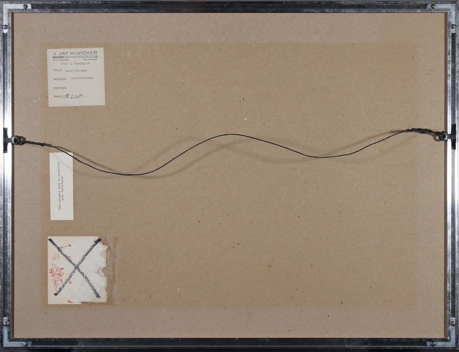 J. Jay McVicker, Green Triangle, 1996