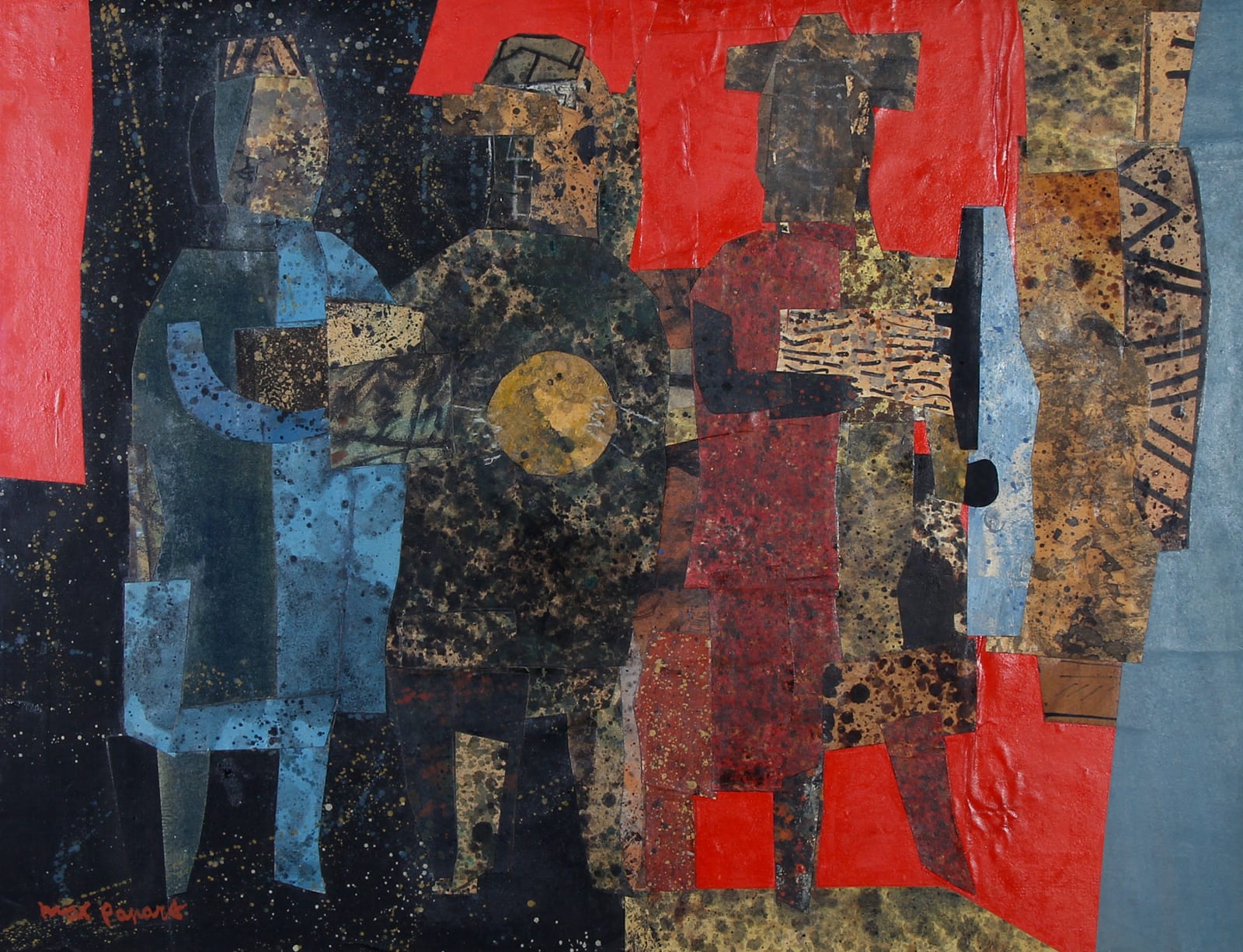 Max Papart, Untitled (Three Figures), n.d.