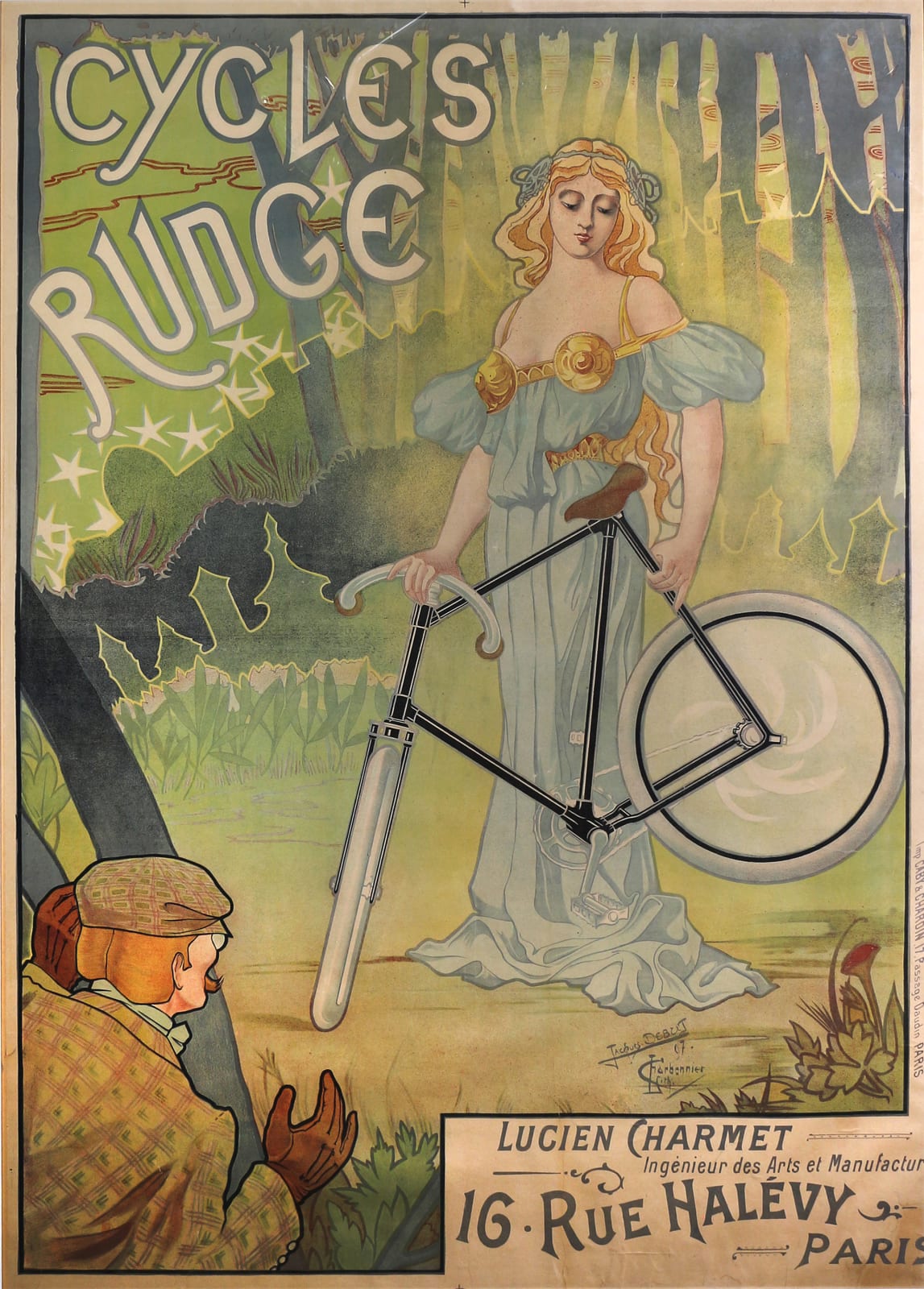 Jacques Debut, Cycles Rudge, 1897
