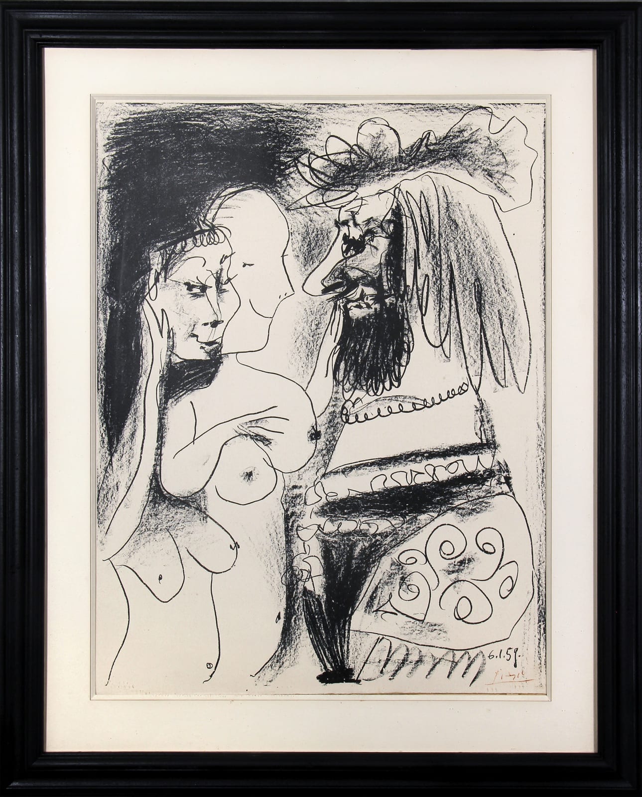 Pablo Picasso, Le Vieux Roi (The Old King), 1959