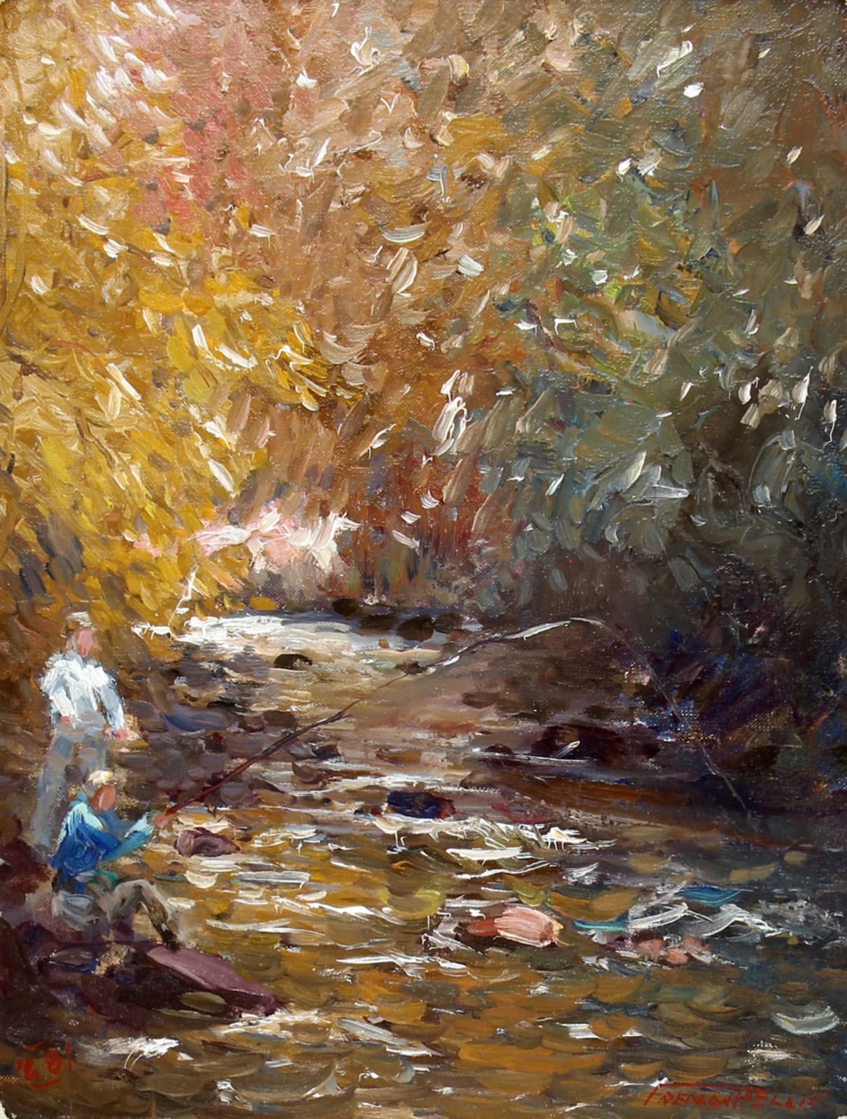 Fremont Ellis, On the Mancos River