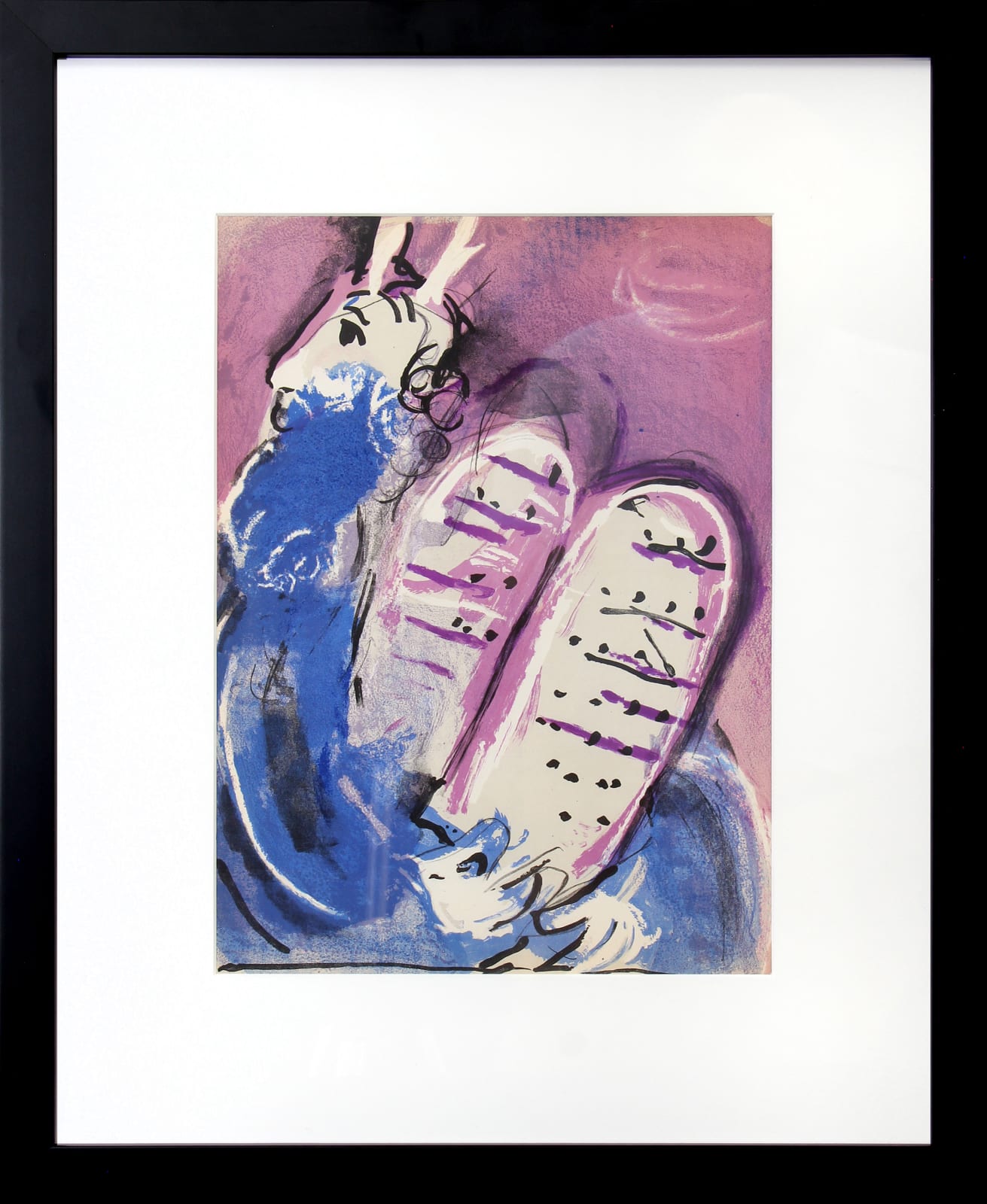 Marc Chagall, Moise (Moses), 1956